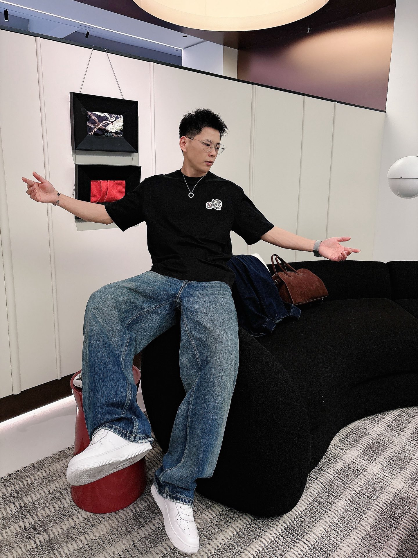 蒙口🌾、🆕2026春夏新品发售新品短袖T恤，面料采用新疆长绒棉，温儒柔软 细腻柔软 上身自然是舒适 凉爽