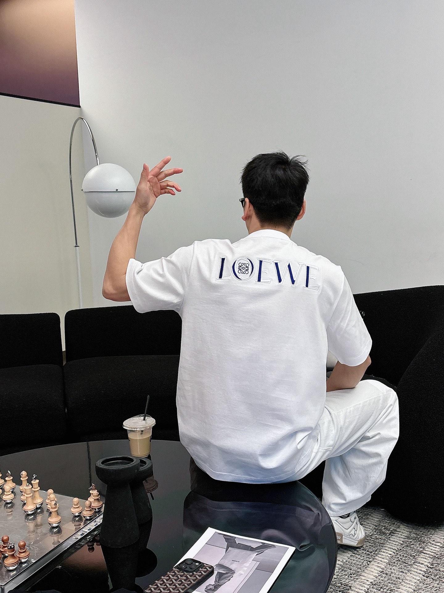 罗意威🌾、🆕2026春夏新品发售新品短袖T恤，面料采用新疆长绒棉，温儒柔软 细腻柔软 上身自然是舒适 凉