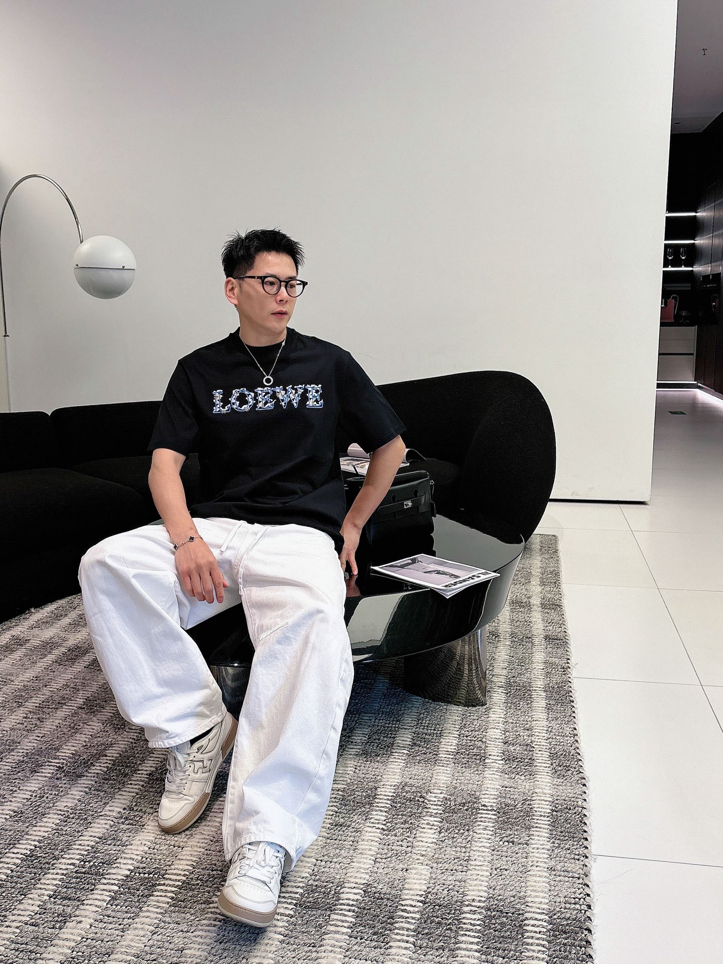 罗意威🌾、🆕2026春夏新品发售新品短袖T恤，面料采用新疆长绒棉，温儒柔软 细腻柔软 上身自然是舒适 凉