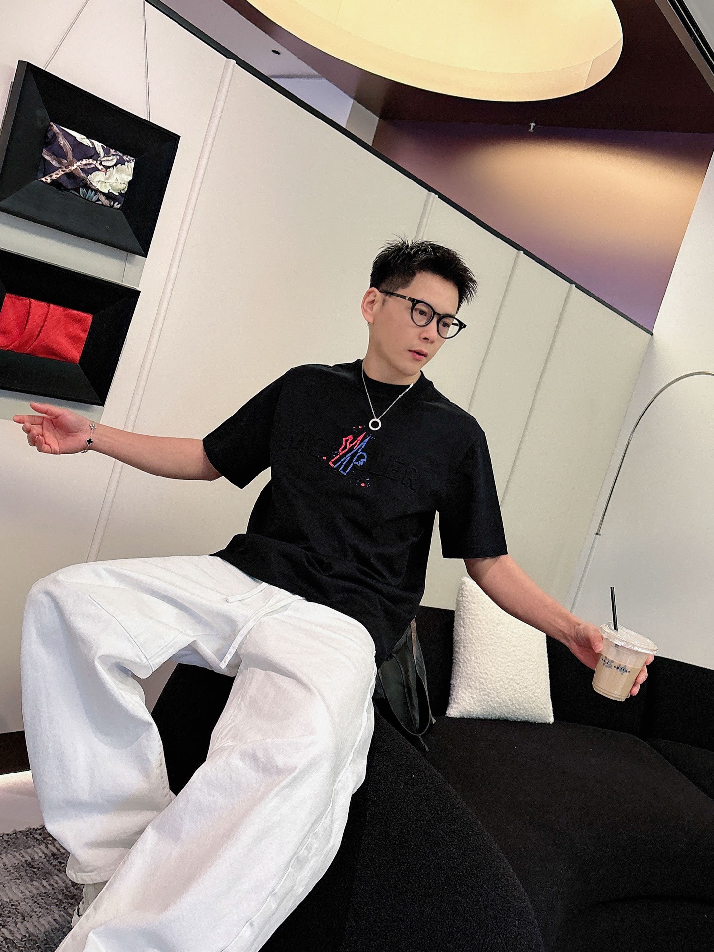 蒙口🌾、🆕2026春夏新品发售新品短袖T恤，面料采用新疆长绒棉，温儒柔软 细腻柔软 上身自然是舒适 凉爽