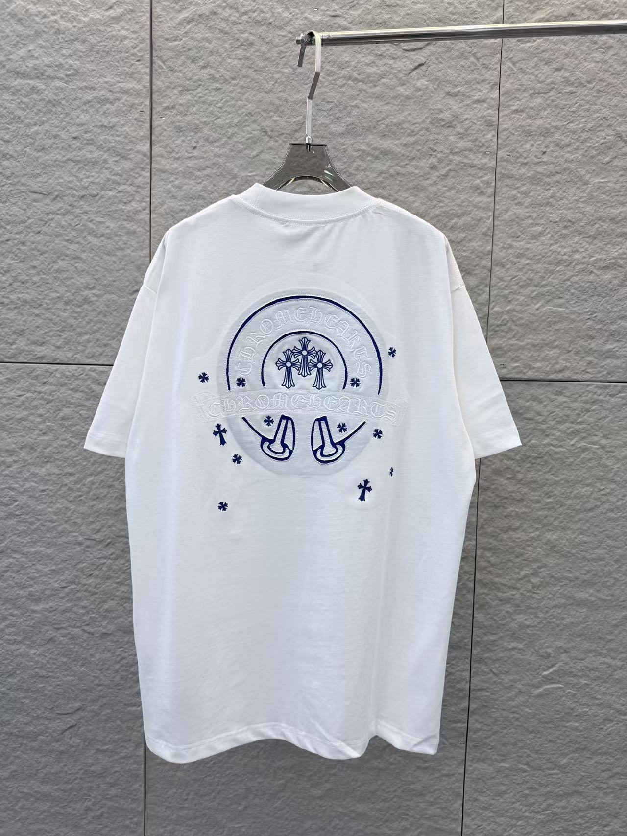 Chrome Hearts CH 2026春夏新款 激光马蹄花激光烧花刺绣