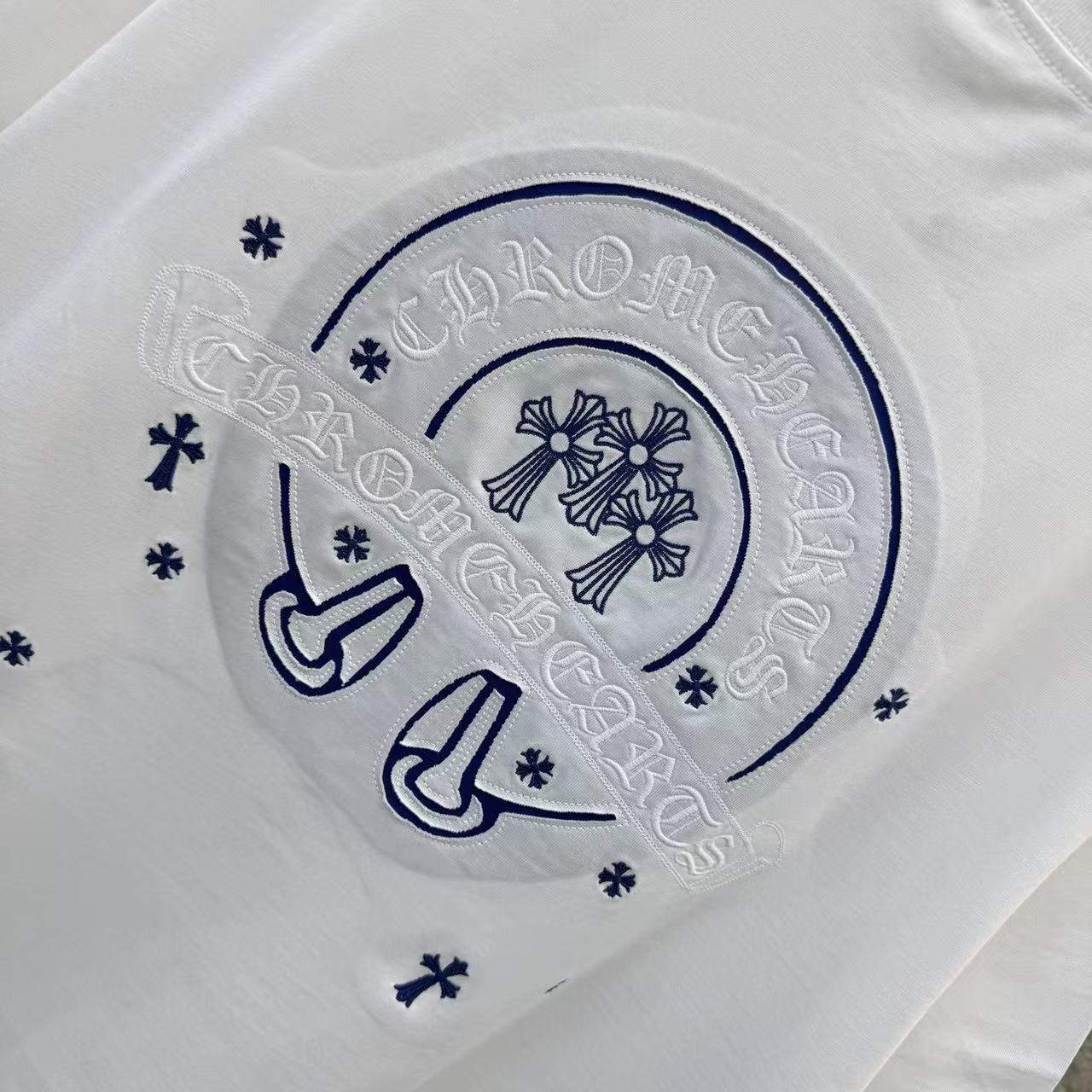 Chrome Hearts CH 2026春夏新款 激光马蹄花激光烧花刺绣