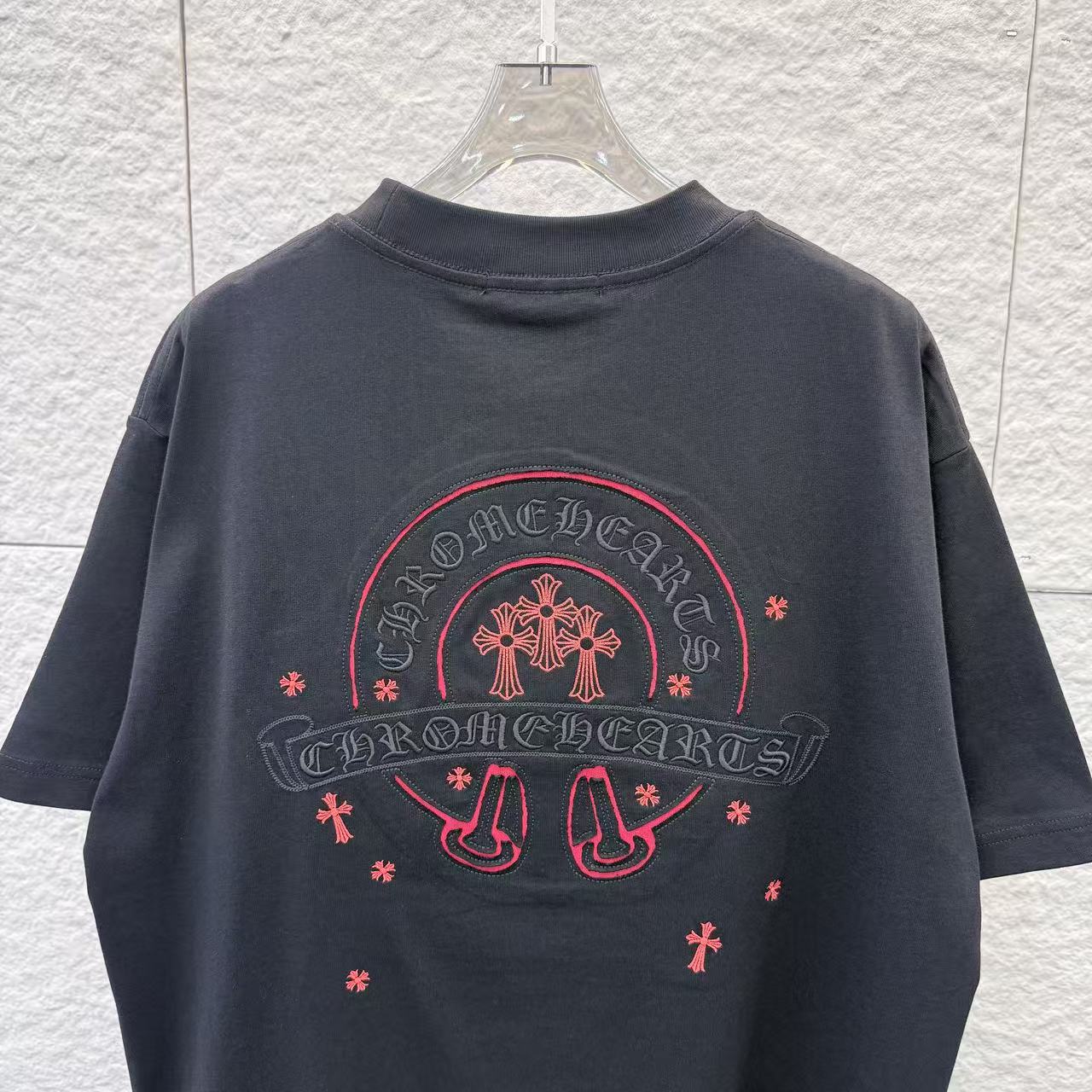 Chrome Hearts CH 2026春夏新款 激光马蹄花激光烧花刺绣