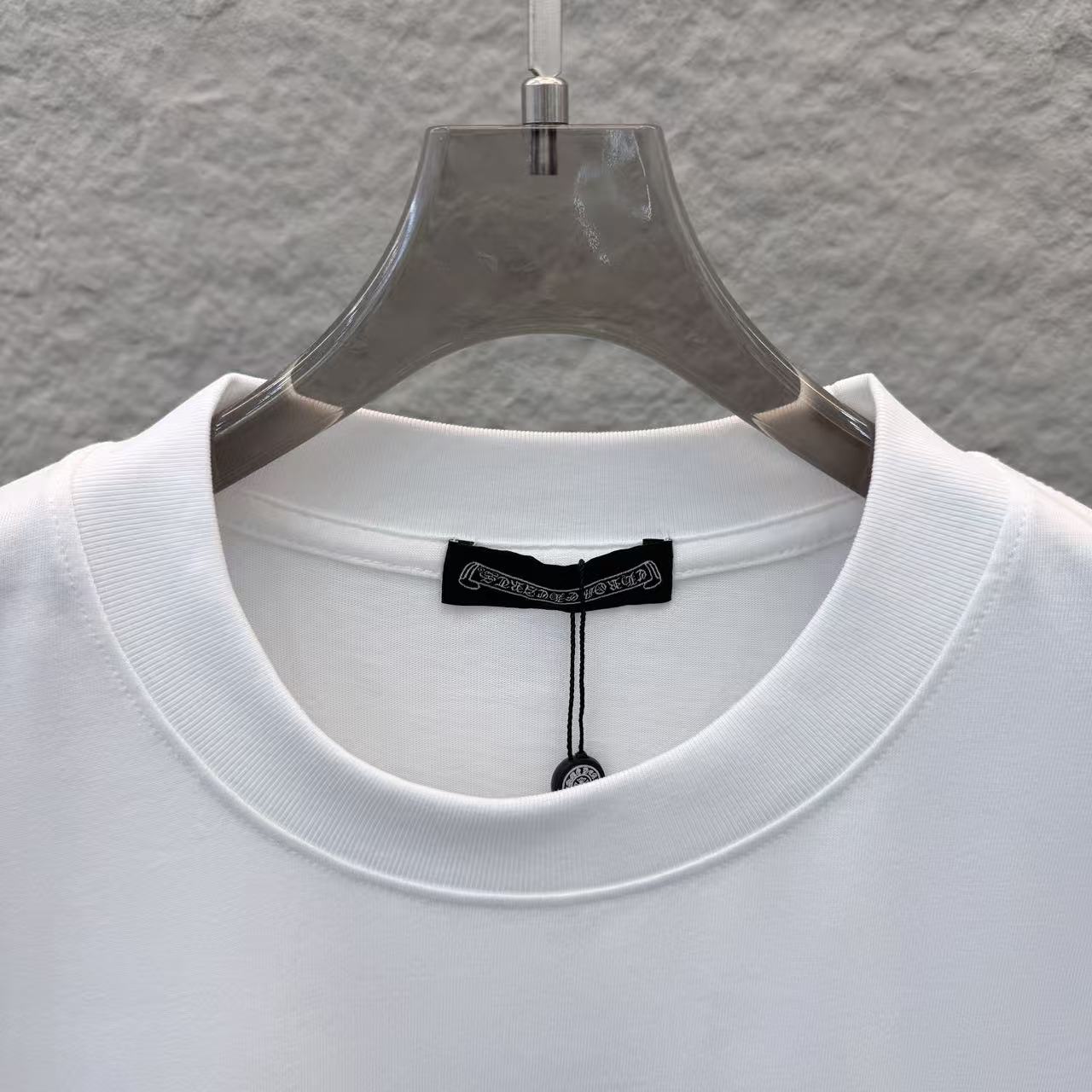 Chrome Hearts CH 2026春夏新款 马蹄印花+十字架贴布绣
