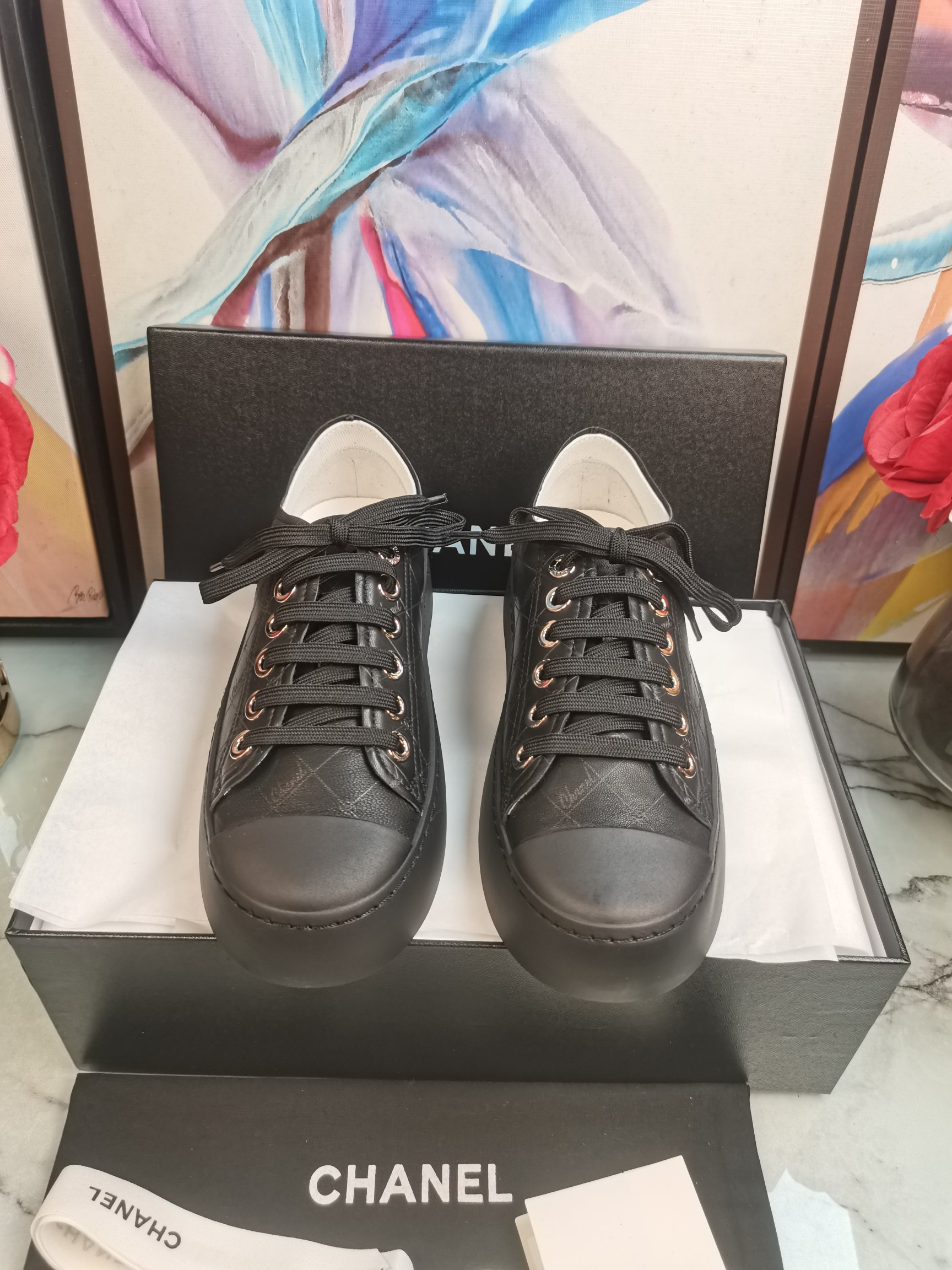 chanel ss25 nueva llegada-~ Xiaoxiang 25 ¡nuevos zapatos de punta ancha para primavera y verano! ¡Hecho de piel de cord…