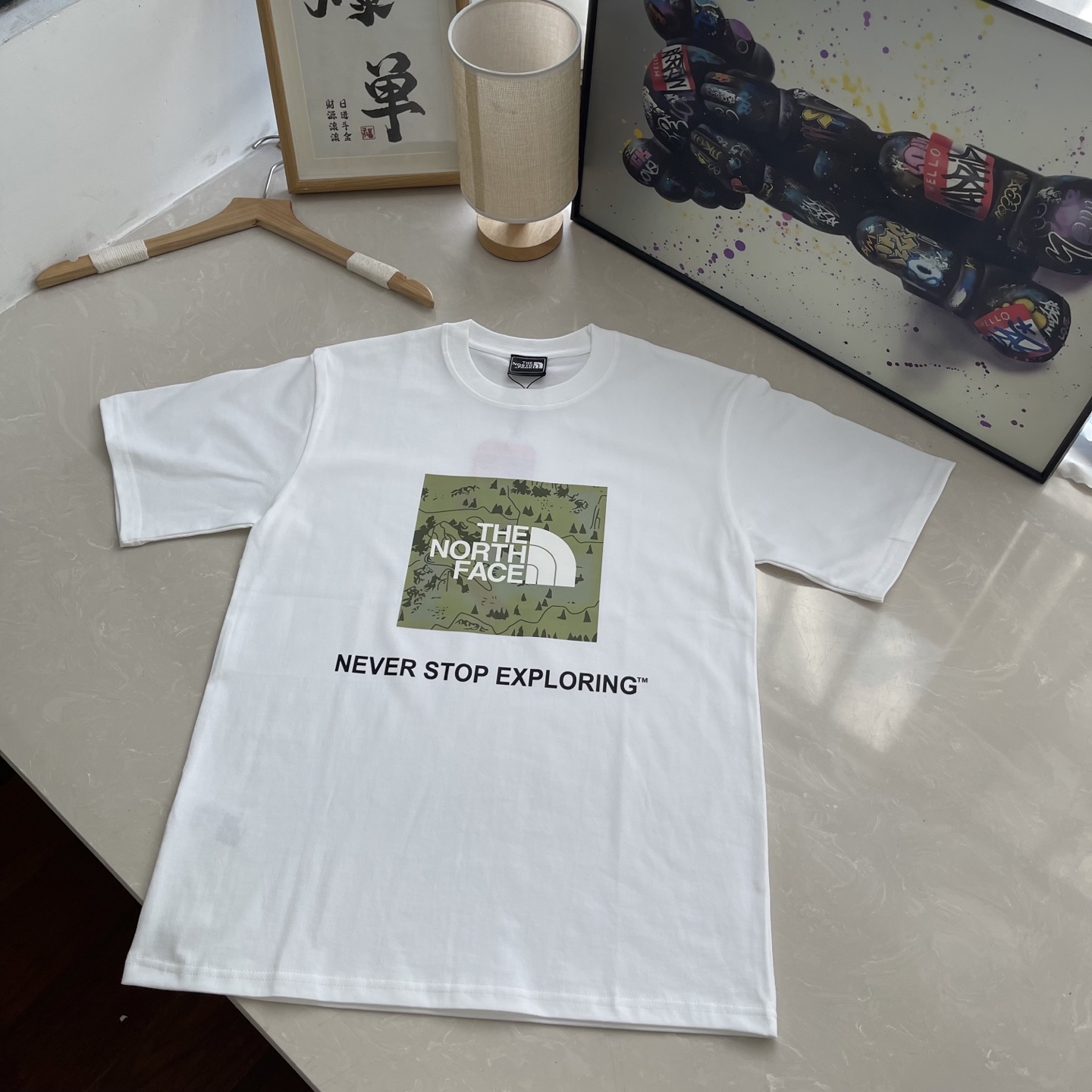 The North Face Couple T-Shirt Unisex Short Sleeve Tee - Never Stop Exploring