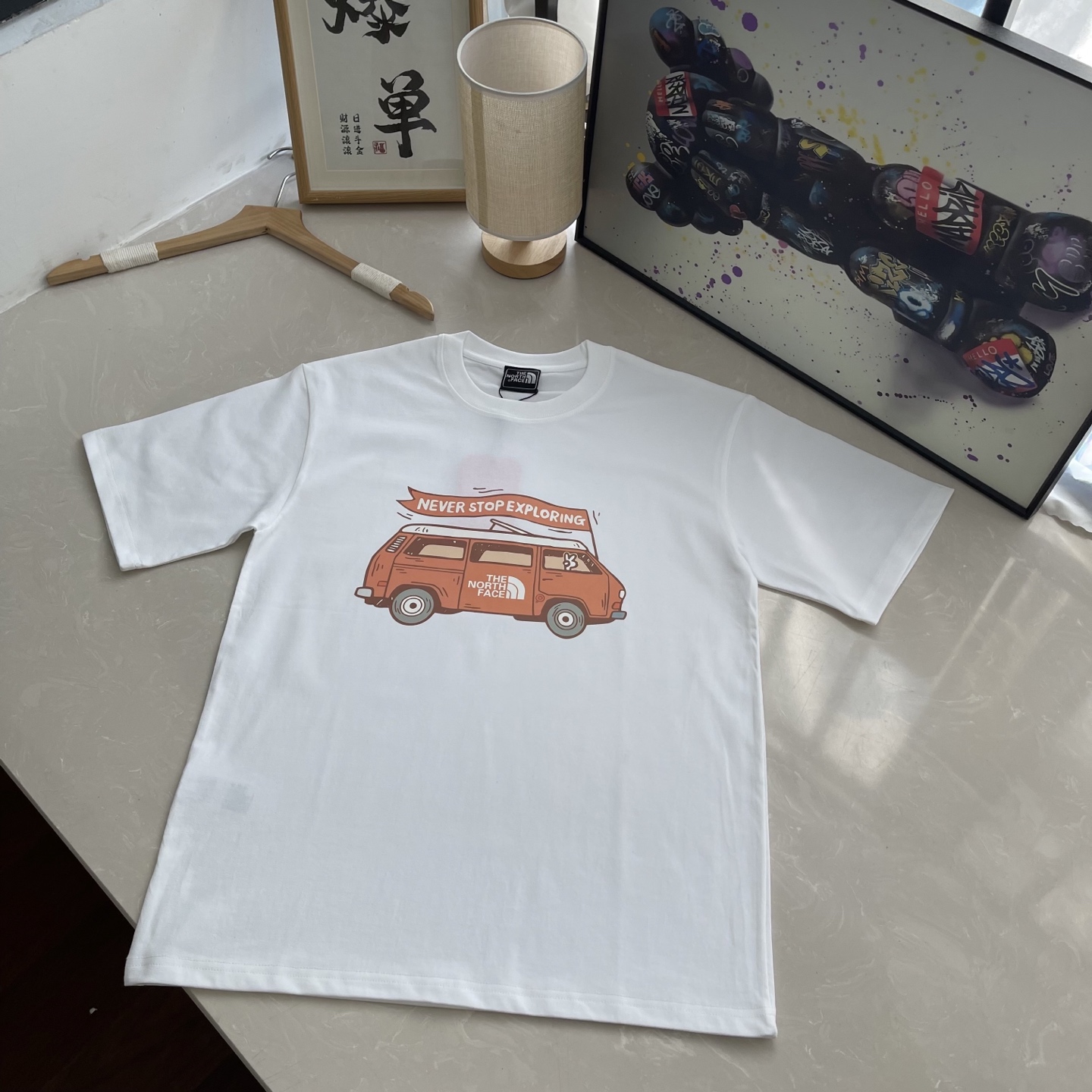 The North Face Couple T-Shirt with Classic Design, Unisex Tee