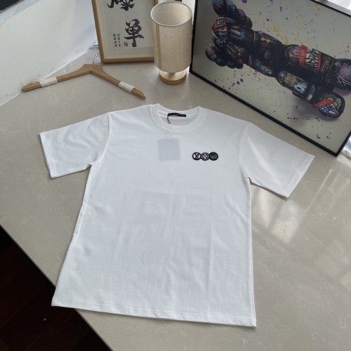 Louis Vuitton Printed Cotton T-Shirt - Short Sleeve Tee for Men and Women 1 Louis Vuitton Men's/Women's Classic Graphic Print Short Sleeve Tee - Unisex