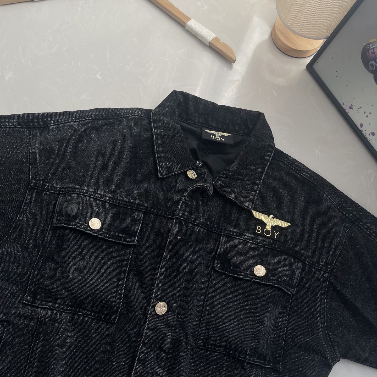 Alternative view of Denim Jacket 03989