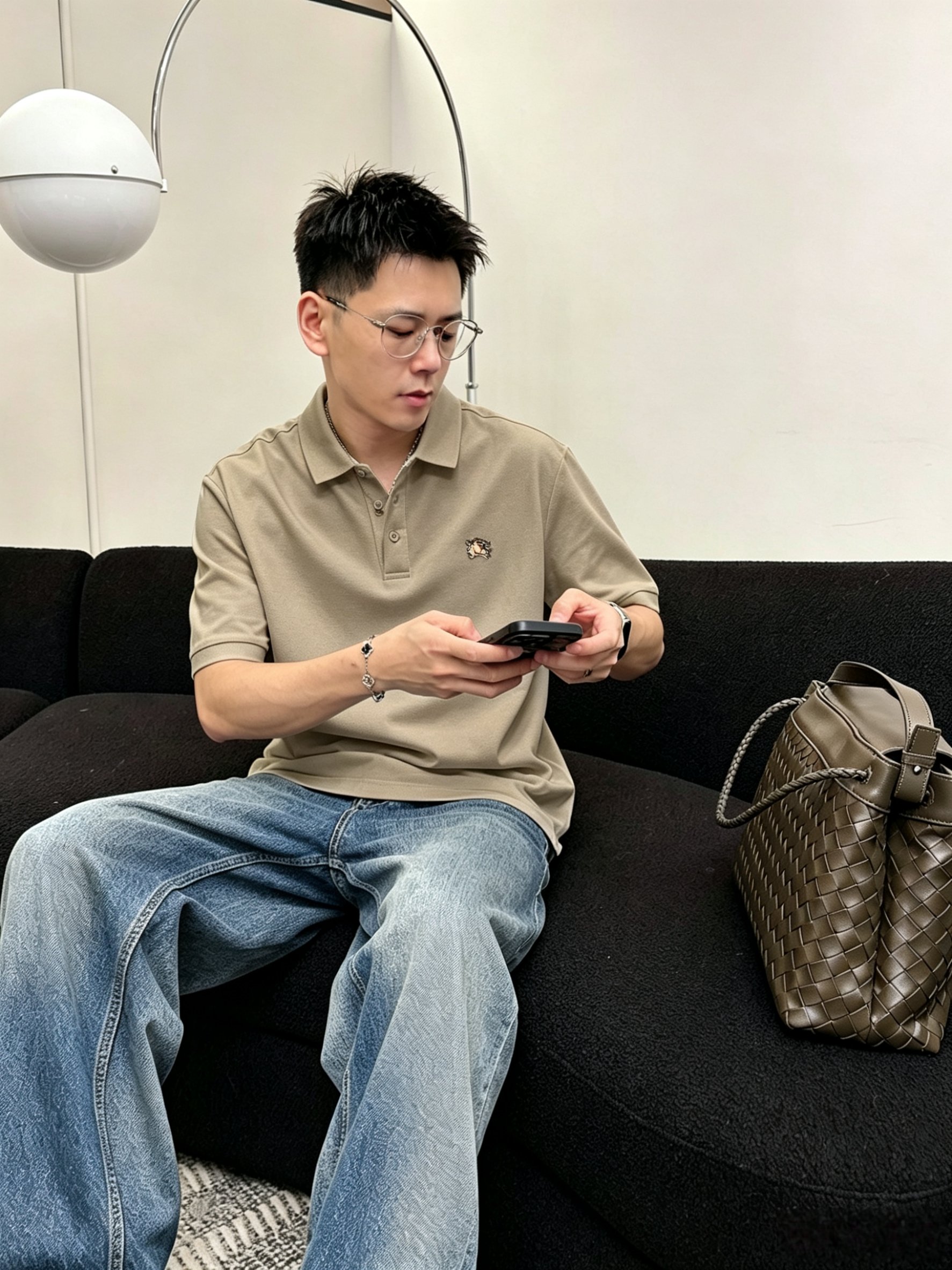 Burberry巴宝莉2026ss夏季新款字母logo男士翻领Polo衫！经典商务男款，高端男装的天花板