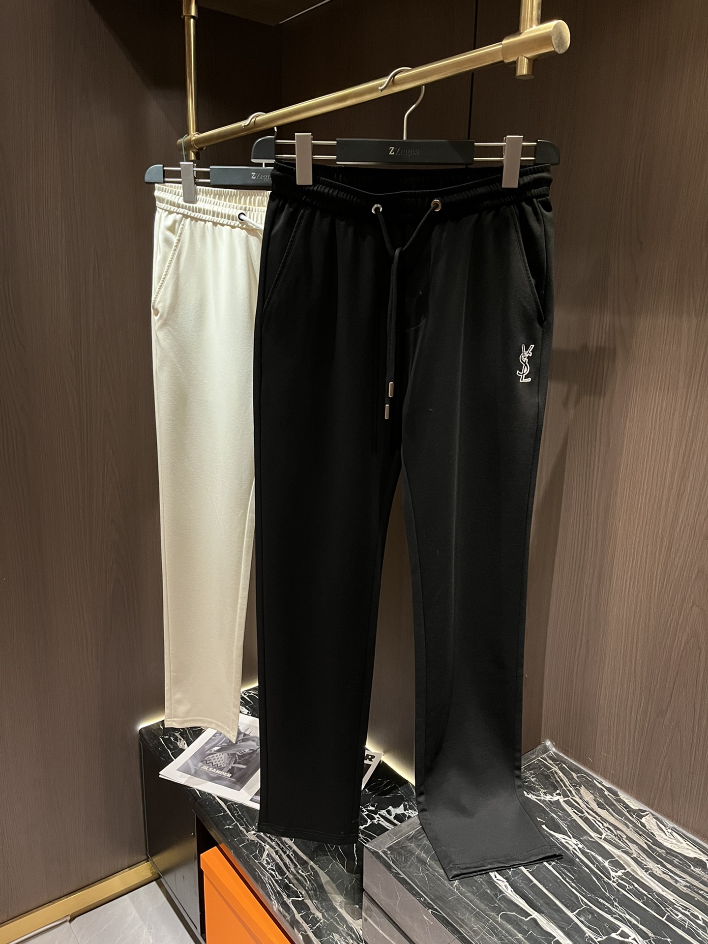Buy Cheap
 Yves Saint Laurent Clothing Pants & Trousers Men Cotton Summer Collection Casual