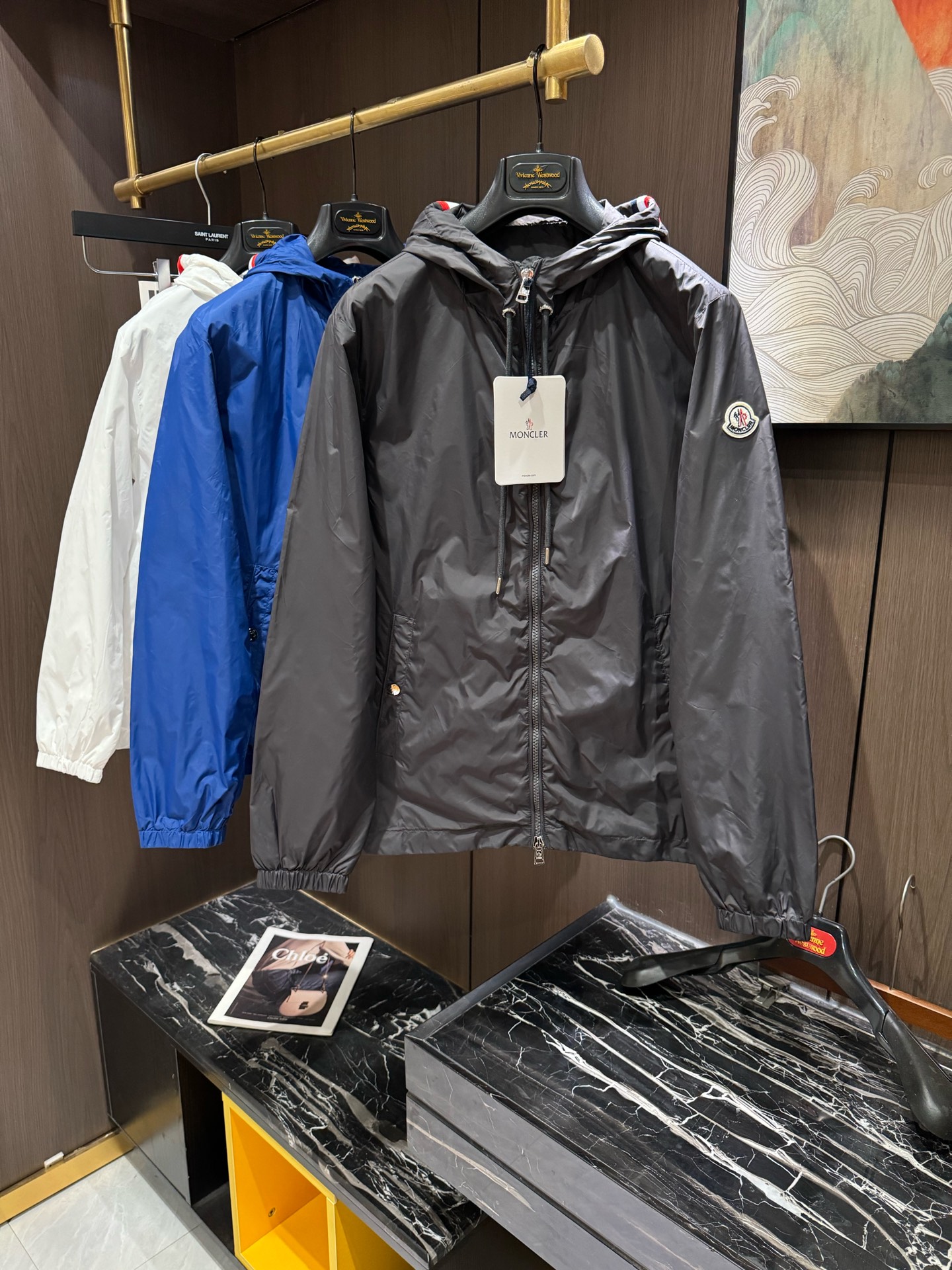 NO:120474,MON25S early spring men's hooded jacket......High-density polyester fabric on the main body meets the needs of regular casual and tolerate all occasions. It is an excellent first choice item during the dressing season, and it has excellent practical wearability!  !  !  Code number M-3XL, Jackets & coats, Jackets & coats, Hats, Alexander wang19860909MON25S早春男士连帽外套夹克.......主体高密度聚酯纤维面料 满足于常规休闲且包容所有场合的着装需求,出在穿搭季属于极出色的首选单品,实穿性极佳！！！码数M-3XL,,jackets & coats,jackets & coats,hats,alexander wang,Men's clothing