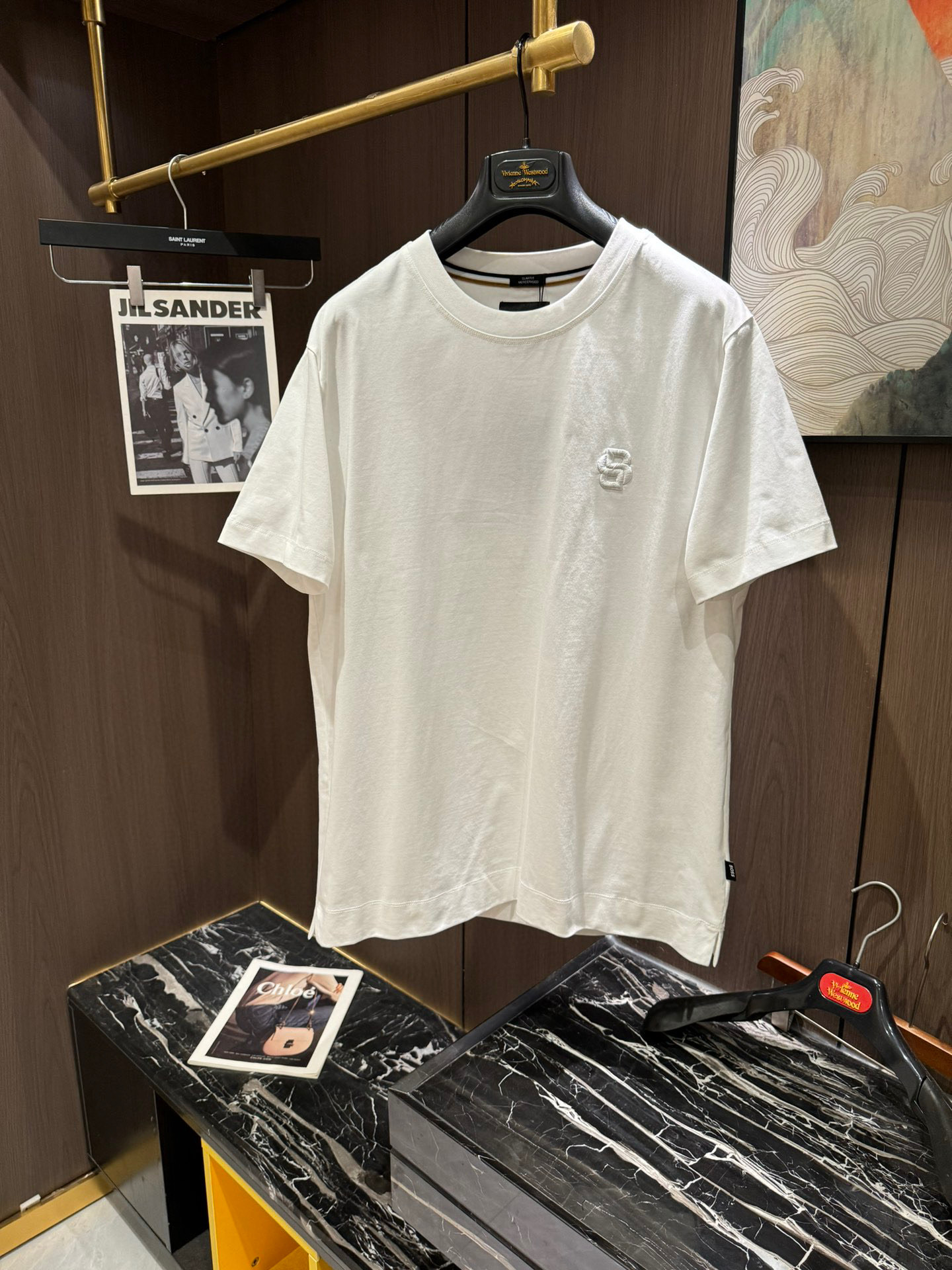 BOSS2025 Spring/Summer New Cuffs: Bright, Soft, Comfortable T-Shirts in Various Colors. - 图片 2