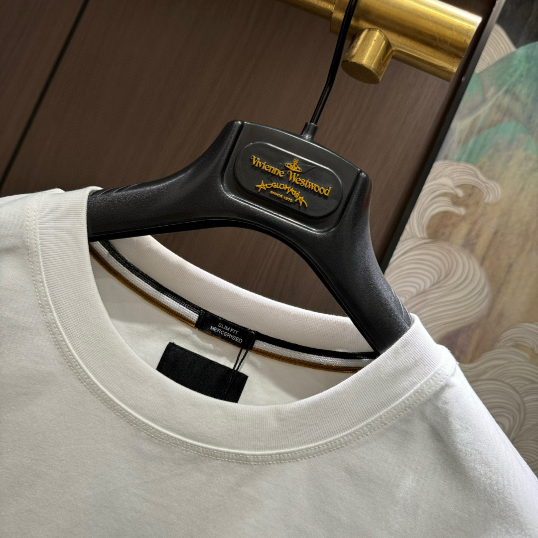 BOSS2025 Spring/Summer New Cuffs: Bright, Soft, Comfortable T-Shirts in Various Colors. - 图片 5