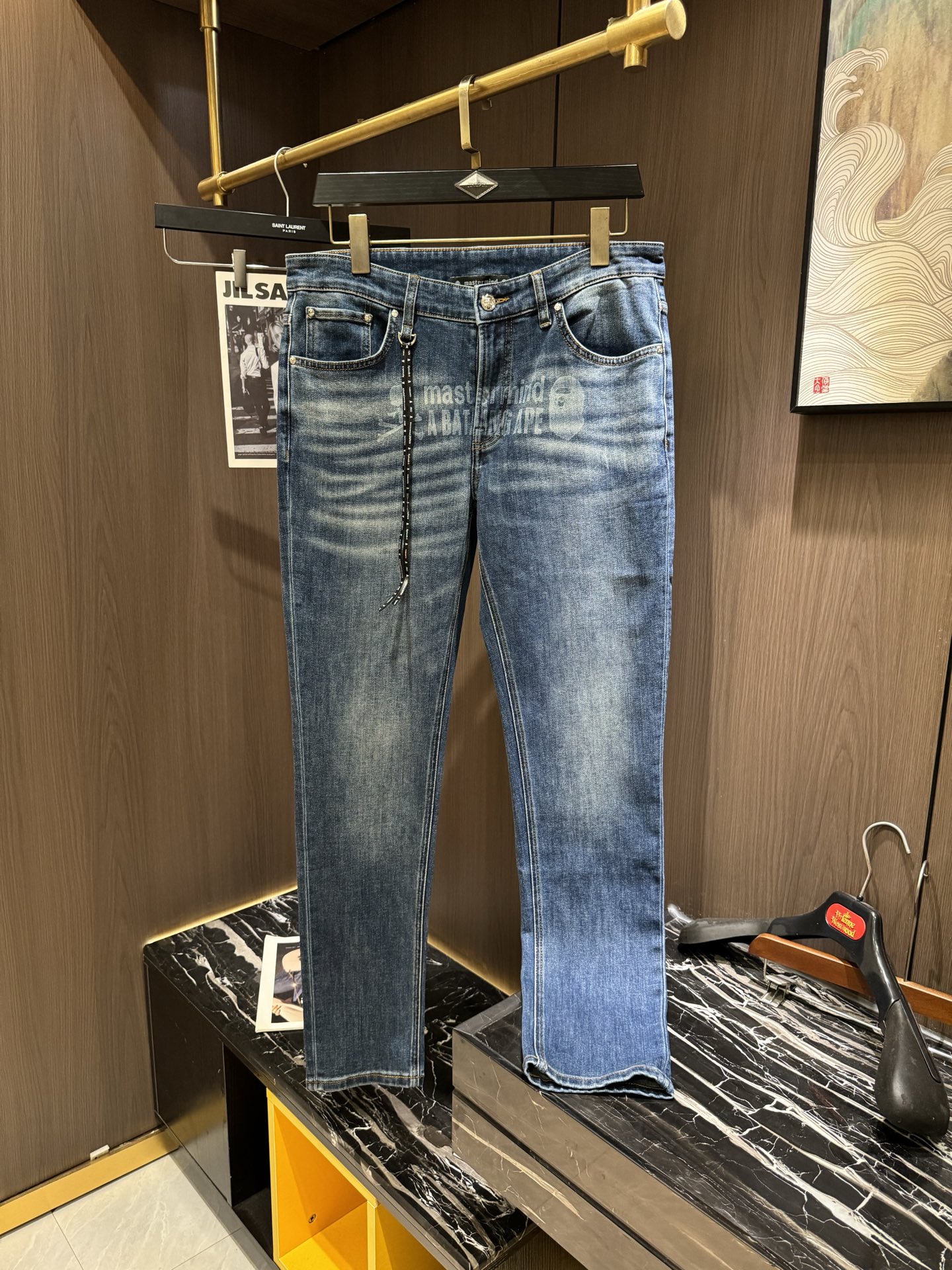 Luxury Cowboy Fabric: Flexible, High Quality, Unique Water-Washing Process. - 图片 2