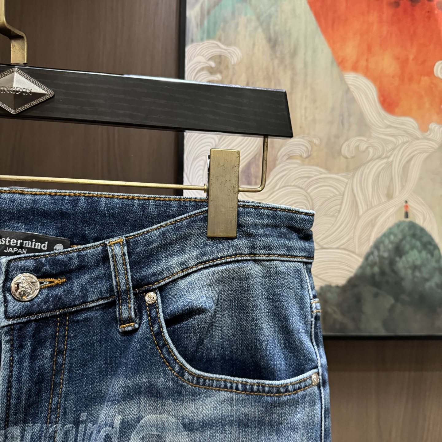 Luxury Cowboy Fabric: Flexible, High Quality, Unique Water-Washing Process. - 图片 5