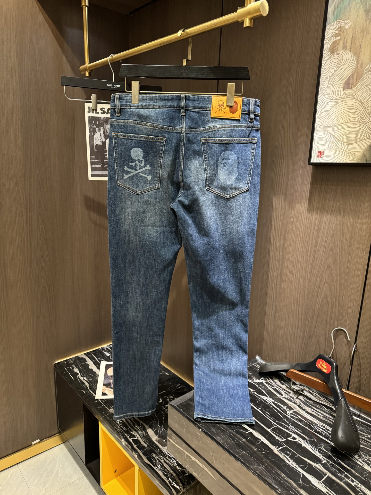 Luxury Cowboy Fabric: Flexible, High Quality, Unique Water-Washing Process. - 图片 3