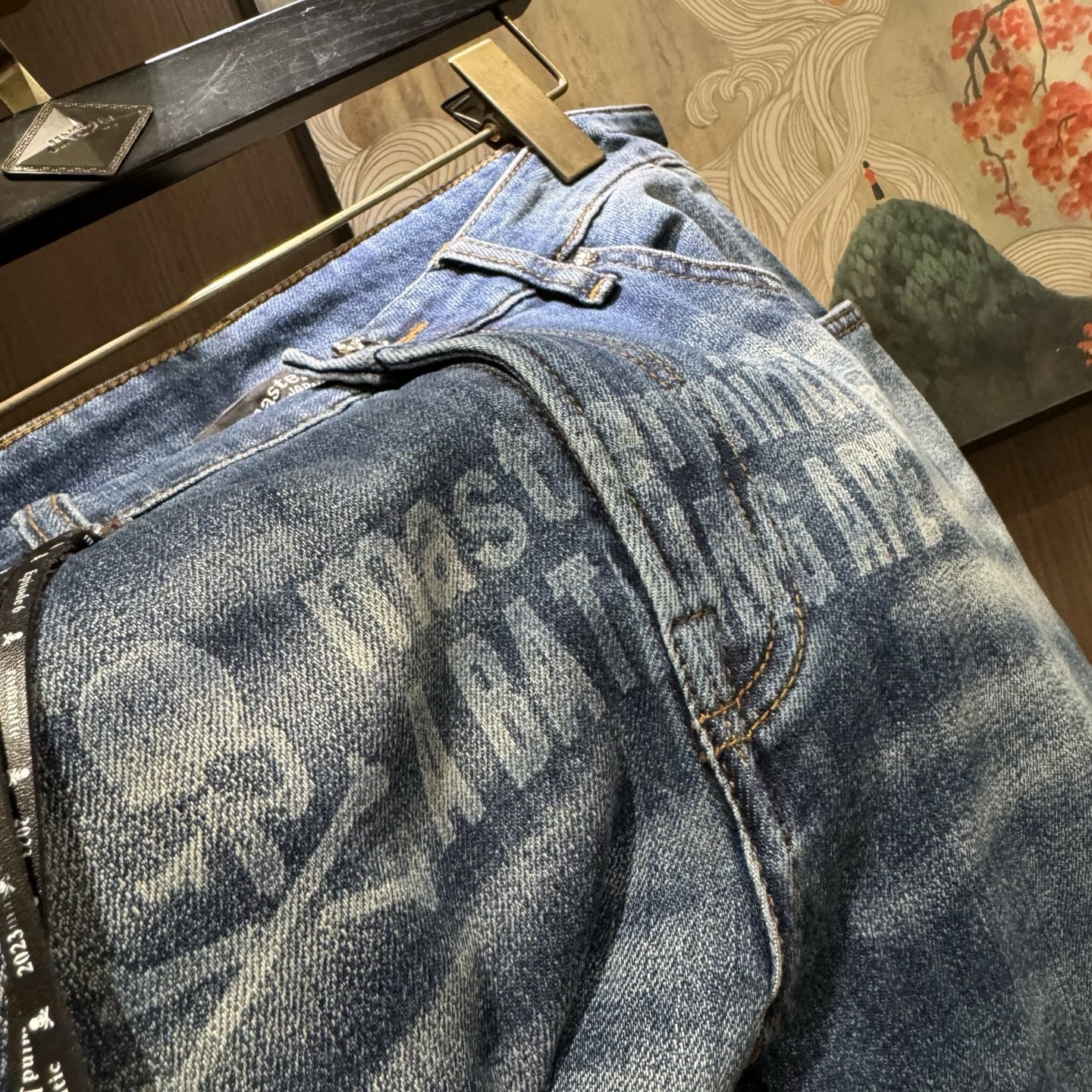 Luxury Cowboy Fabric: Flexible, High Quality, Unique Water-Washing Process. - 图片 7