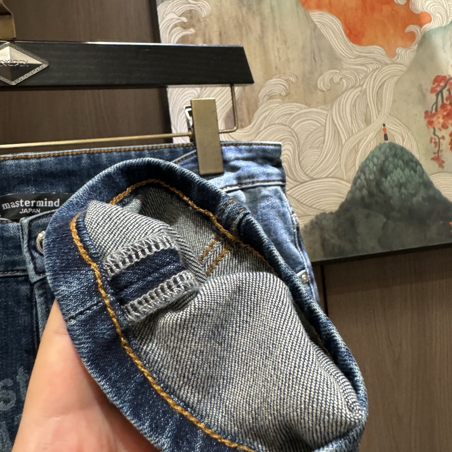 Luxury Cowboy Fabric: Flexible, High Quality, Unique Water-Washing Process. - 图片 8