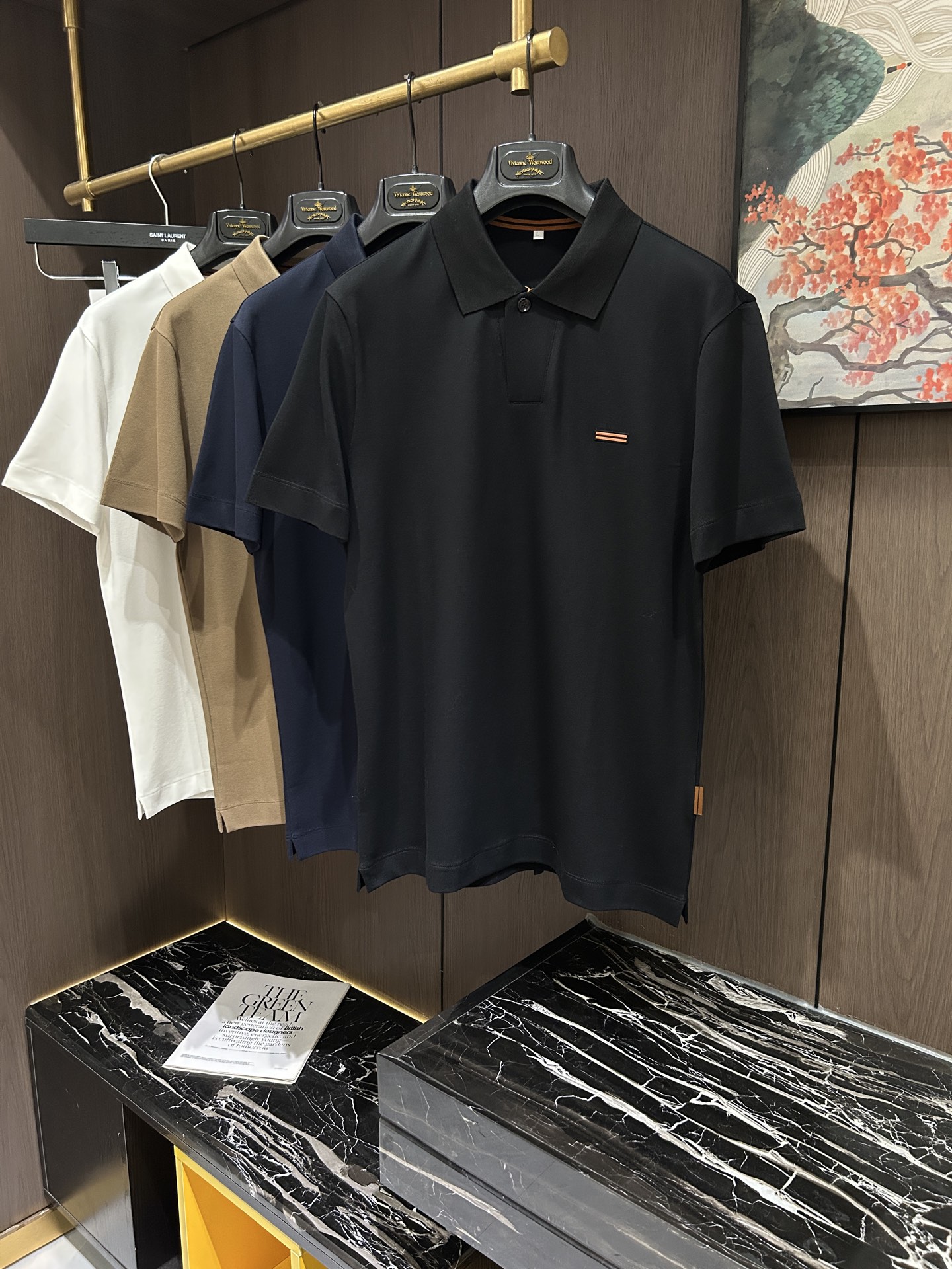 NO:139660,ZZ 25S spring and summer new business casual lapel short sleeve POLO, code number M-3XL, T-shirt, alexander wang19860909ZZ 25S春夏新款商务休闲翻领短袖POLO,码数M-3XL,,T-shirt,alexander wang,Men's clothing