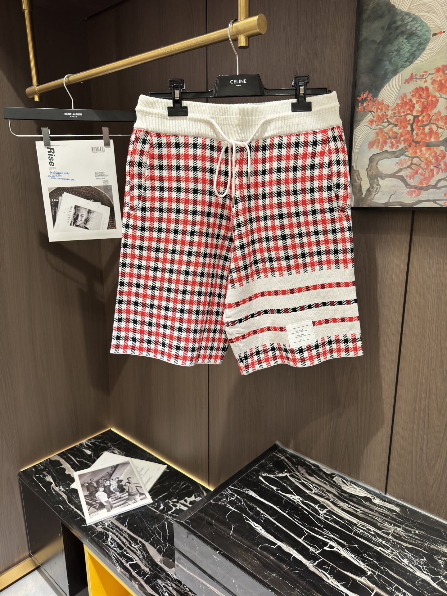 NO:152954,TB25S summer men's knitted shorts cropped pants... Size M-2xL, shorts, alexander wang19860909TB25S夏季男士针织短裤五分裤......码数M-2xL,,shorts,alexander wang,Men's clothing
