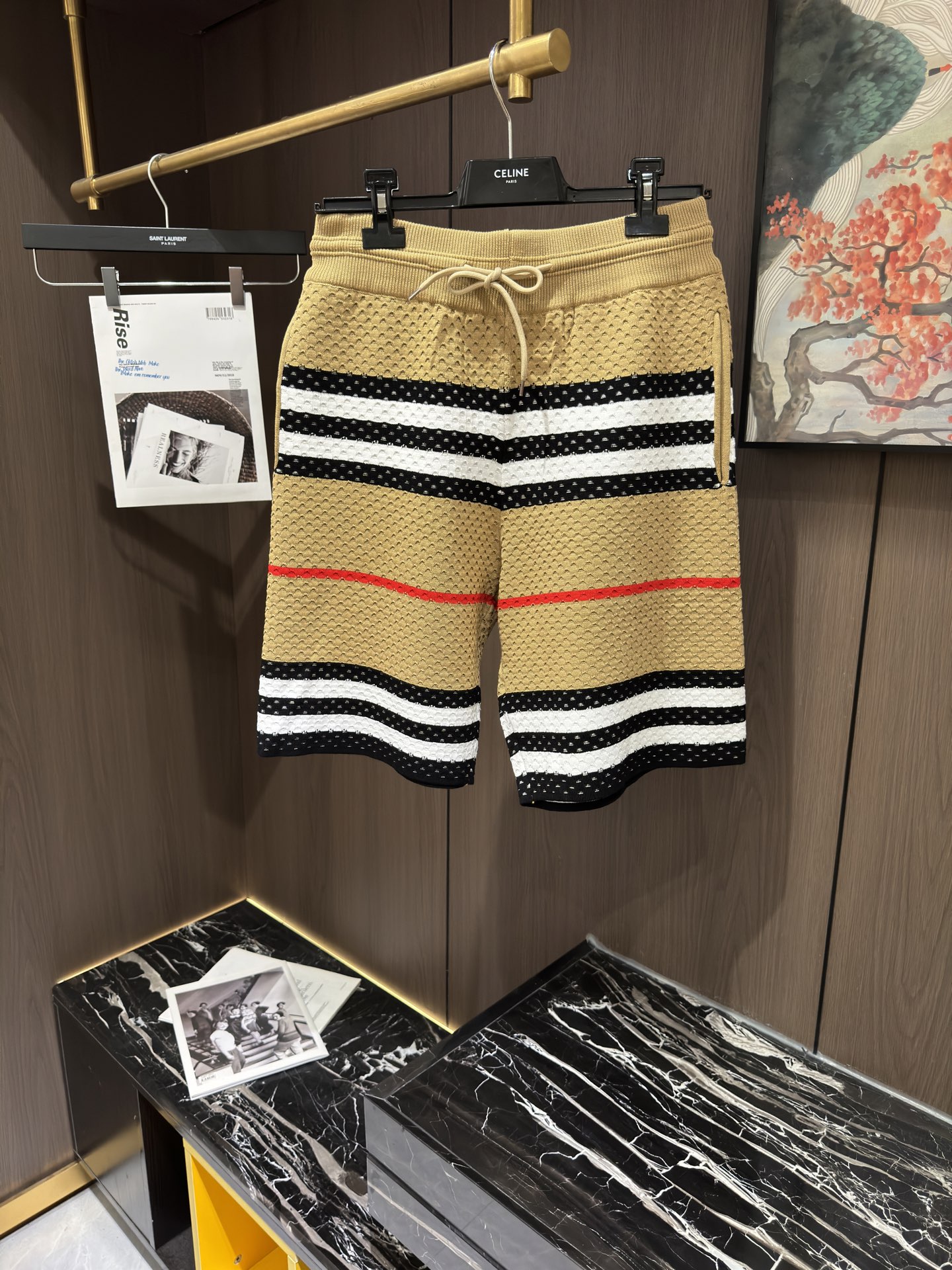 NO:152958,BUR25S summer men's knitted shorts cropped pants... Size M-2XL, burberry, shorts, alexander wang19860909BUR25S夏季男士针织短裤五分裤......码数M-2XL,,burberry,shorts,alexander wang,Men's clothing