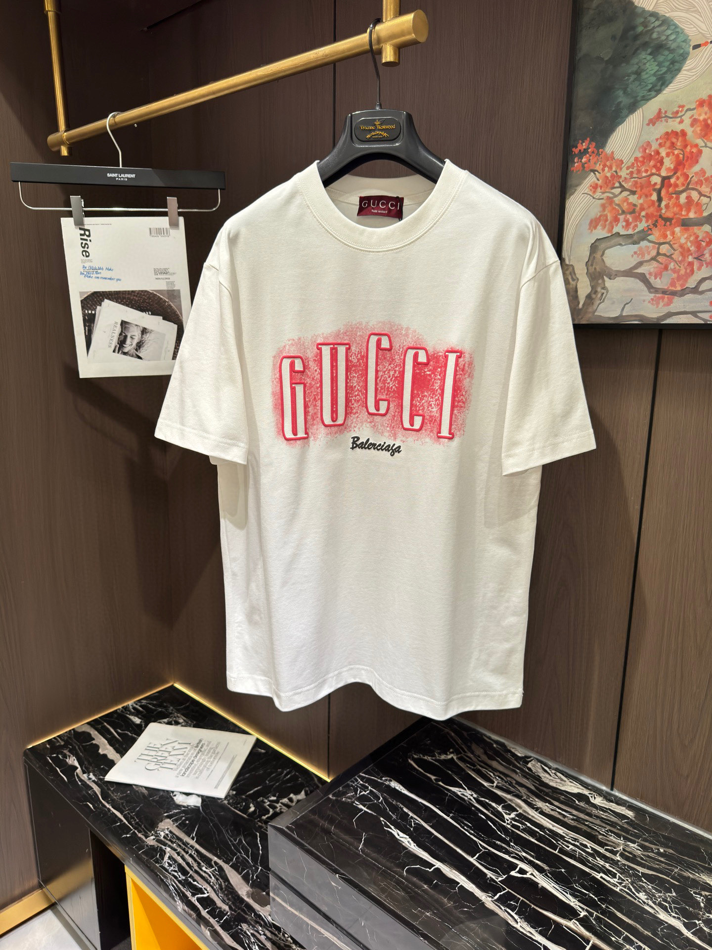 P525 GU25S NEW RECREATIONAL CIRCLE-LEAVES, PURE COTTON, CODE M-3XL - 图片 2