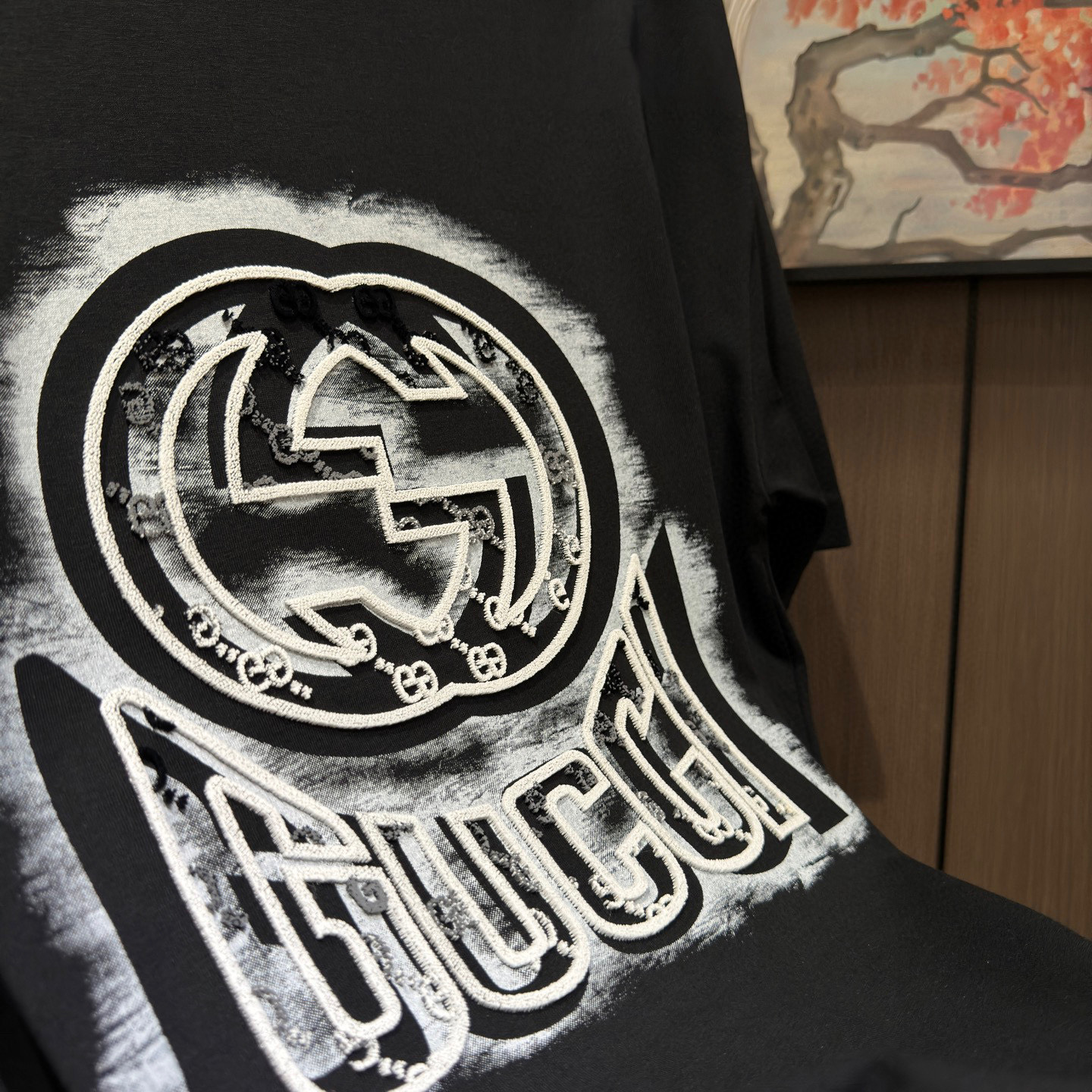 P588 GU25S NEW RECREATIONAL CIRCLE-LEAVES, PURE COTTON, CODE M-3XL - 图片 7