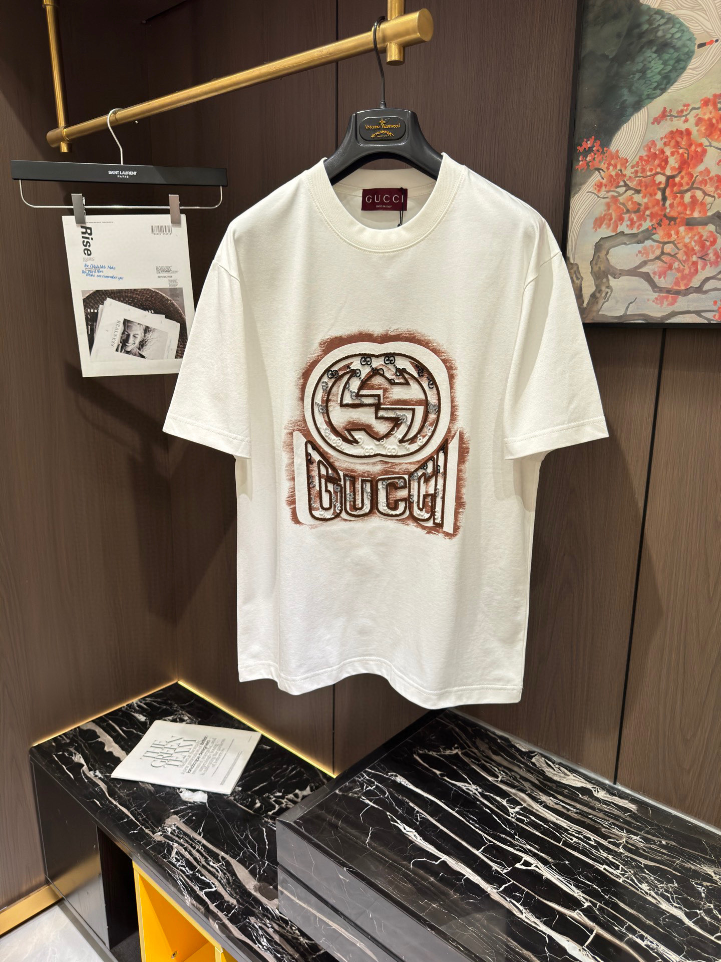 P588 GU25S NEW RECREATIONAL CIRCLE-LEAVES, PURE COTTON, CODE M-3XL - 图片 2