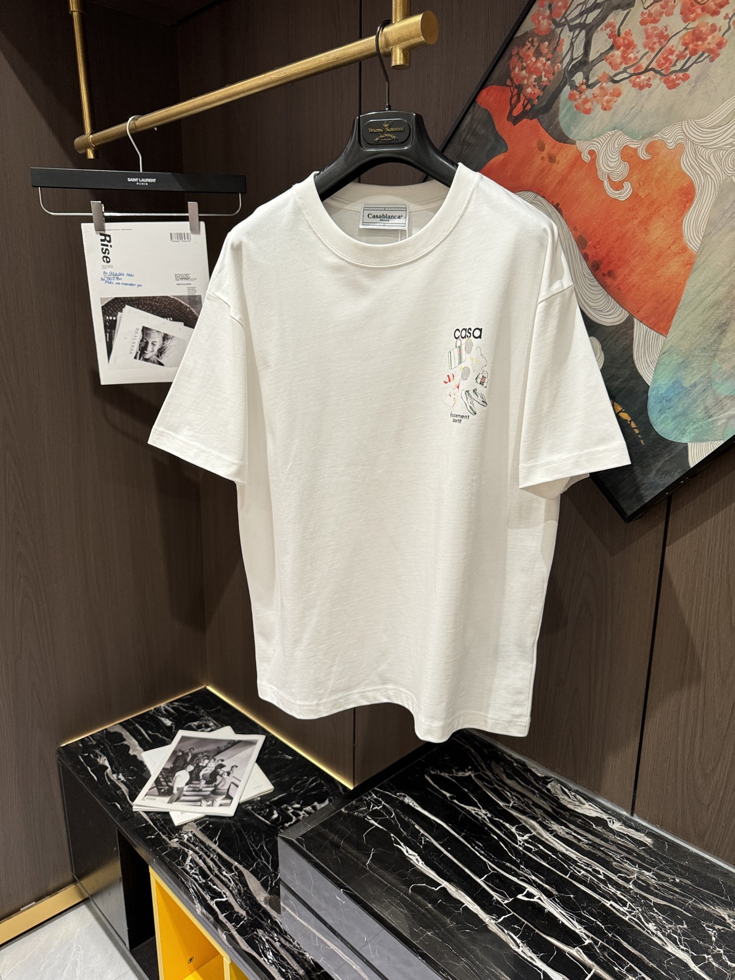 P-525 GU25S NEW SUMMER RECREATIONAL CIRCLE SHORT SLEEVE, CODE S-2XL - 图片 2