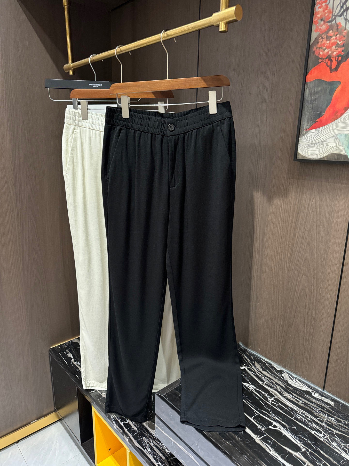 P704 ZZ25S NEW LINEN MEN’S LEISURE PANTS, CODE M-3XL - 图片 1