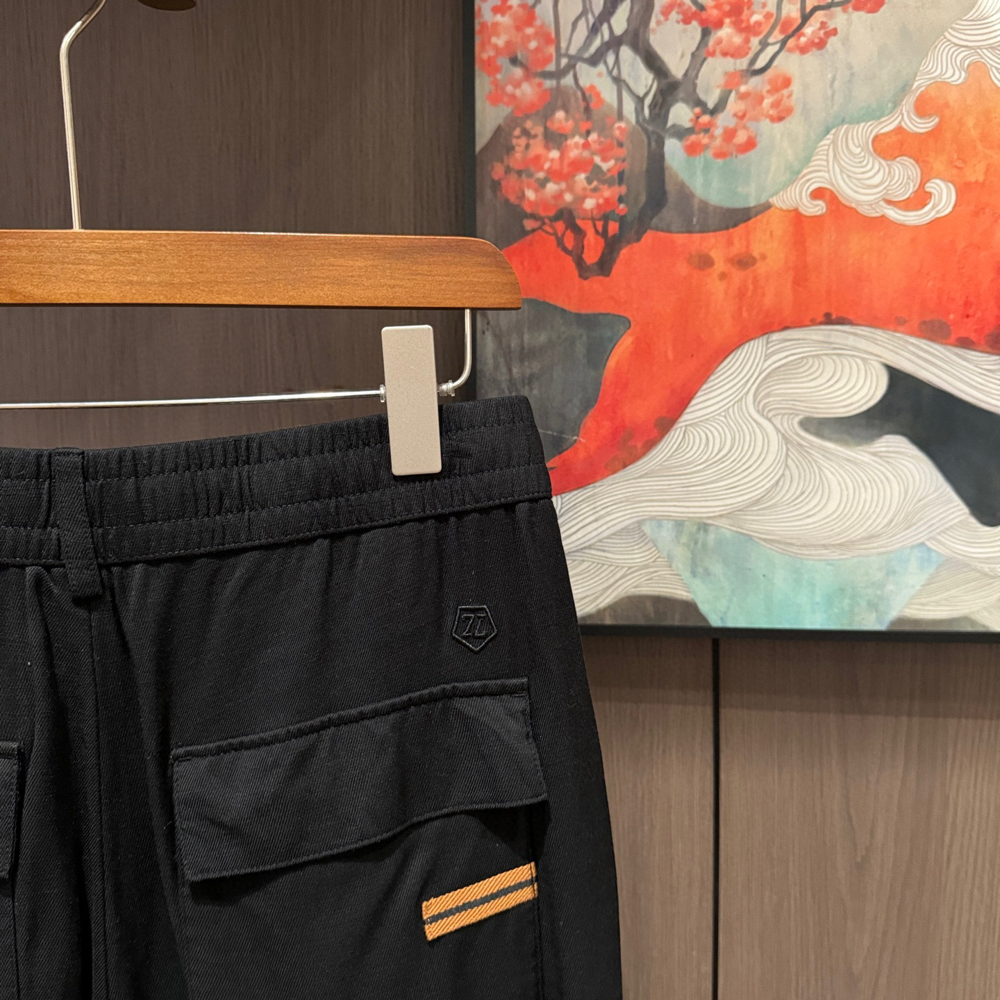 P704 ZZ25S NEW LINEN MEN’S LEISURE PANTS, CODE M-3XL - 图片 4