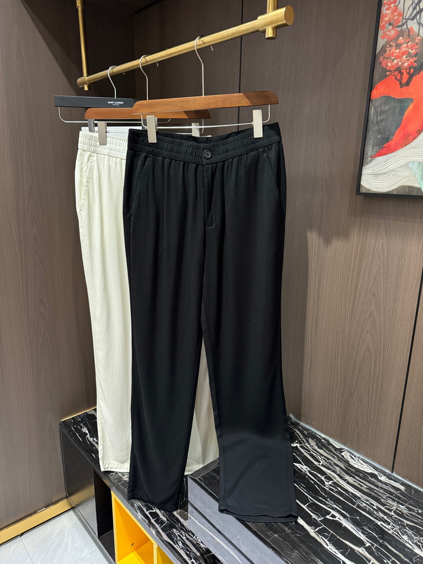 P704 ZZ25S NEW LINEN MEN’S LEISURE PANTS, CODE M-3XL - 图片 1