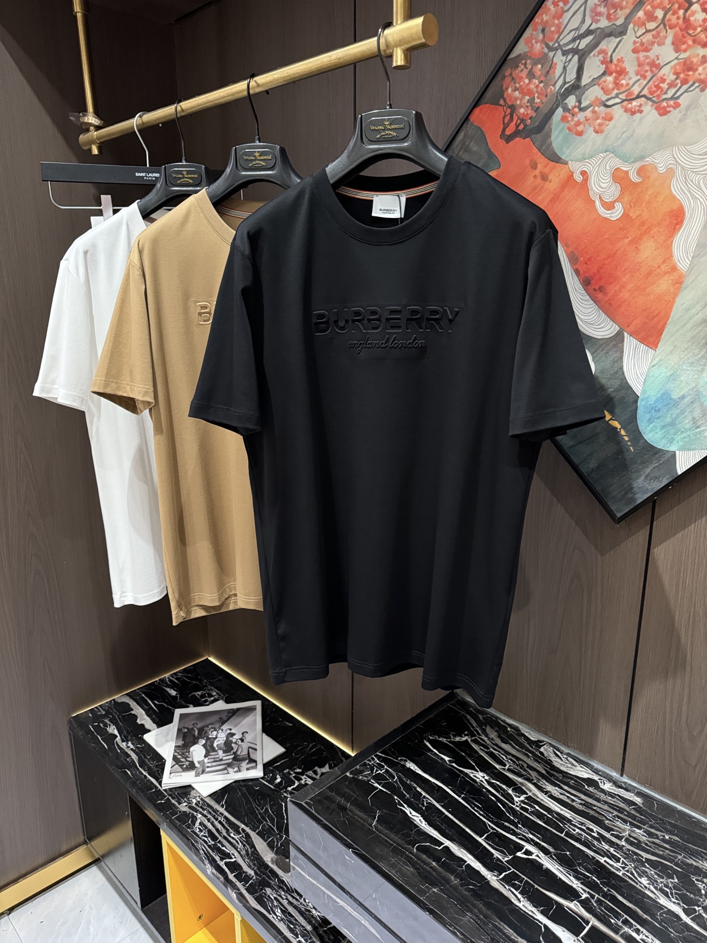 NO:496420,BUR 25S summer new casual round neck short sleeves, size M-4XL, burberry, T-shirt, alexander wang19860909BUR 25S夏季新款休闲圆领短袖,码数M-4XL,,burberry,T-shirt,alexander wang,Men's clothing