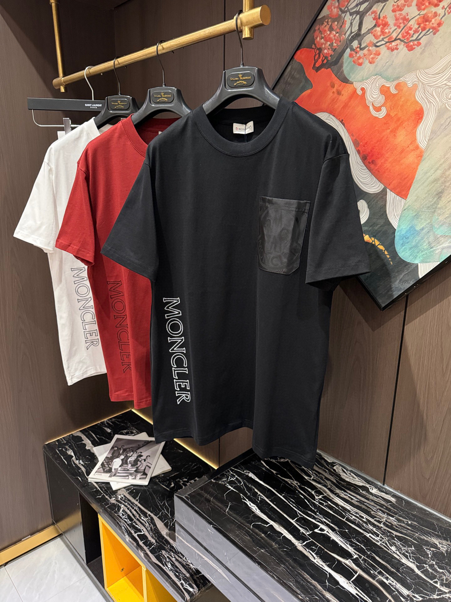 NO:496493,MON25S summer new casual round neck short sleeves, size number XS-L, T-shirt, alexander wang19860909MON25S夏季新款休闲圆领短袖,码数XS-L,,T-shirt,alexander wang,Men's clothing