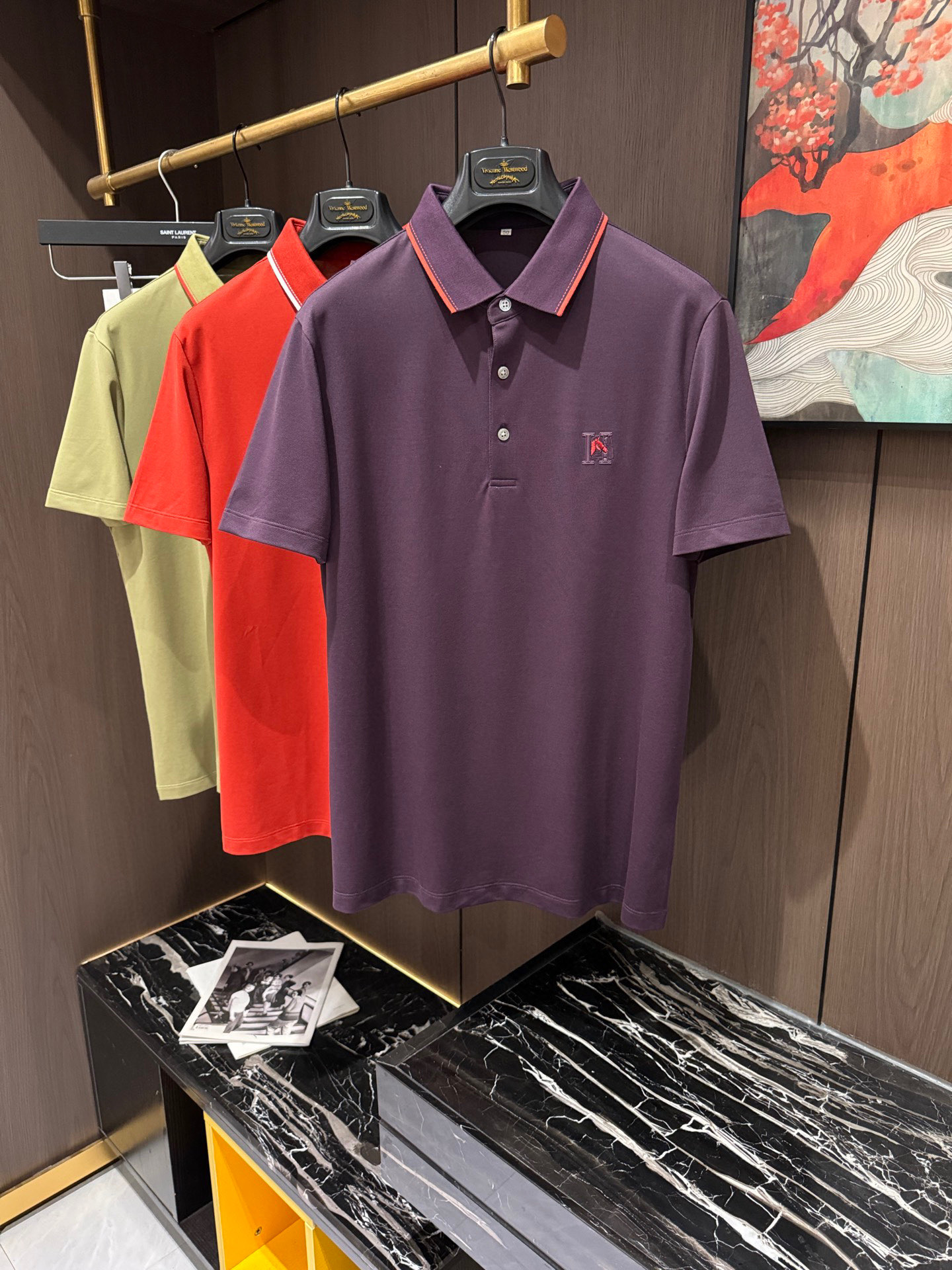 NO:498788,HER25S summer new casual lapel short-sleeved polo, size M-3XL, T-shirt, alexander wang19860909HER25S夏季新款休闲翻领短袖polo,码数M-3XL,,T-shirt,alexander wang,Men's clothing