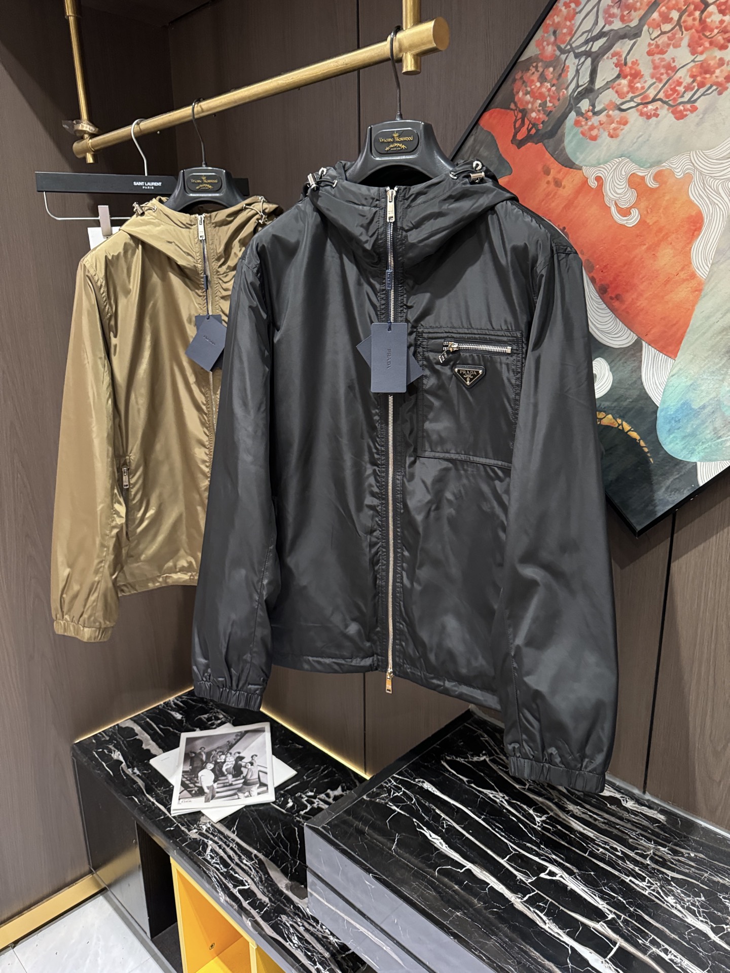 NO:511111,PRA24S early autumn new men's hooded cotton jacket... size M-3XL, prada, hats, alexander wang19860909PRA24S早秋新款男士连帽棉服……码数M-3XL,,prada,hats,alexander wang,Men's clothing