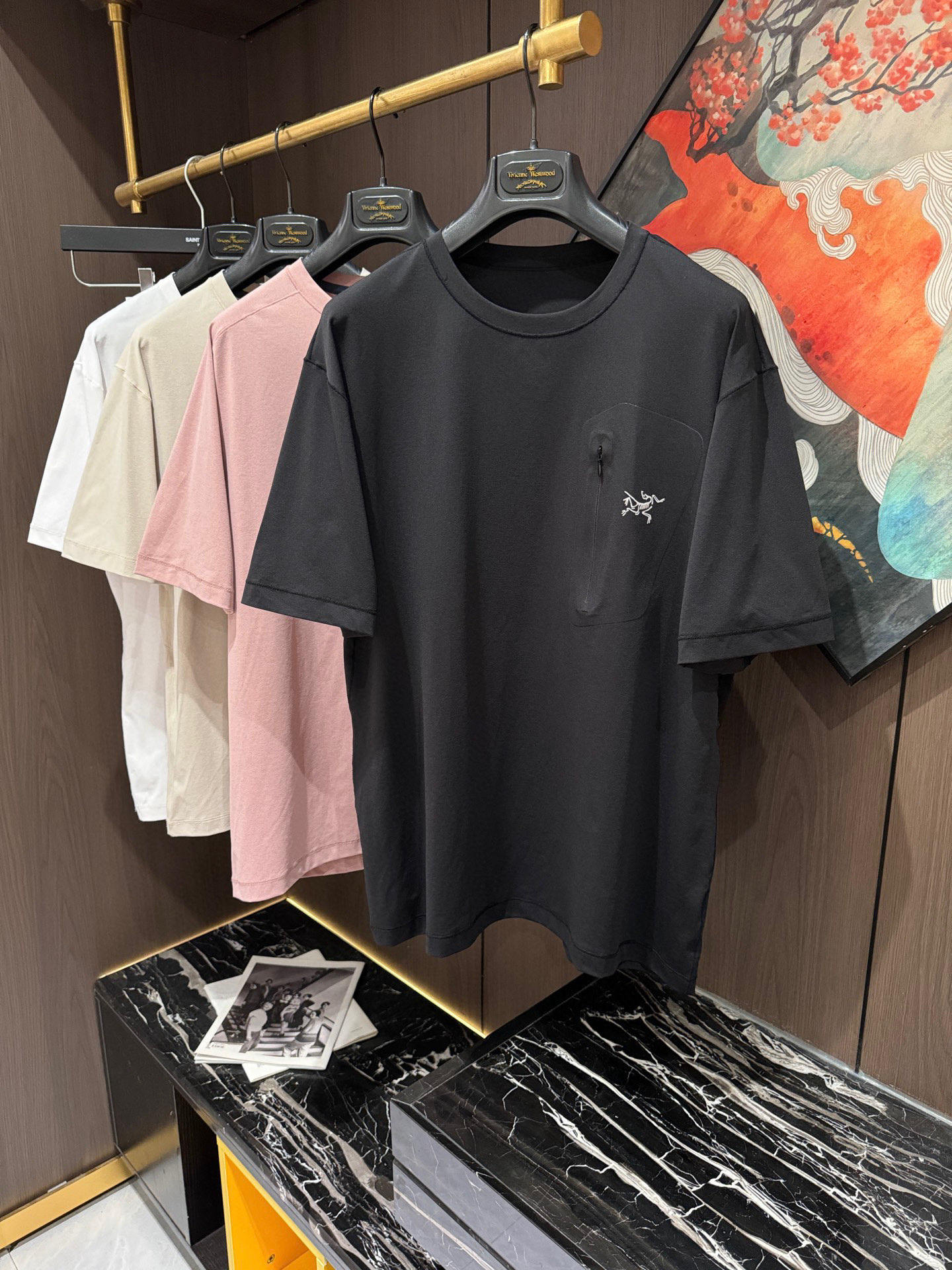 NO:503376,ARC25S summer new casual round neck short sleeves, size M-3XL, T-shirt, alexander wang19860909ARC25S夏季新款休闲圆领短袖,码数M-3XL,,T-shirt,alexander wang,Men's clothing