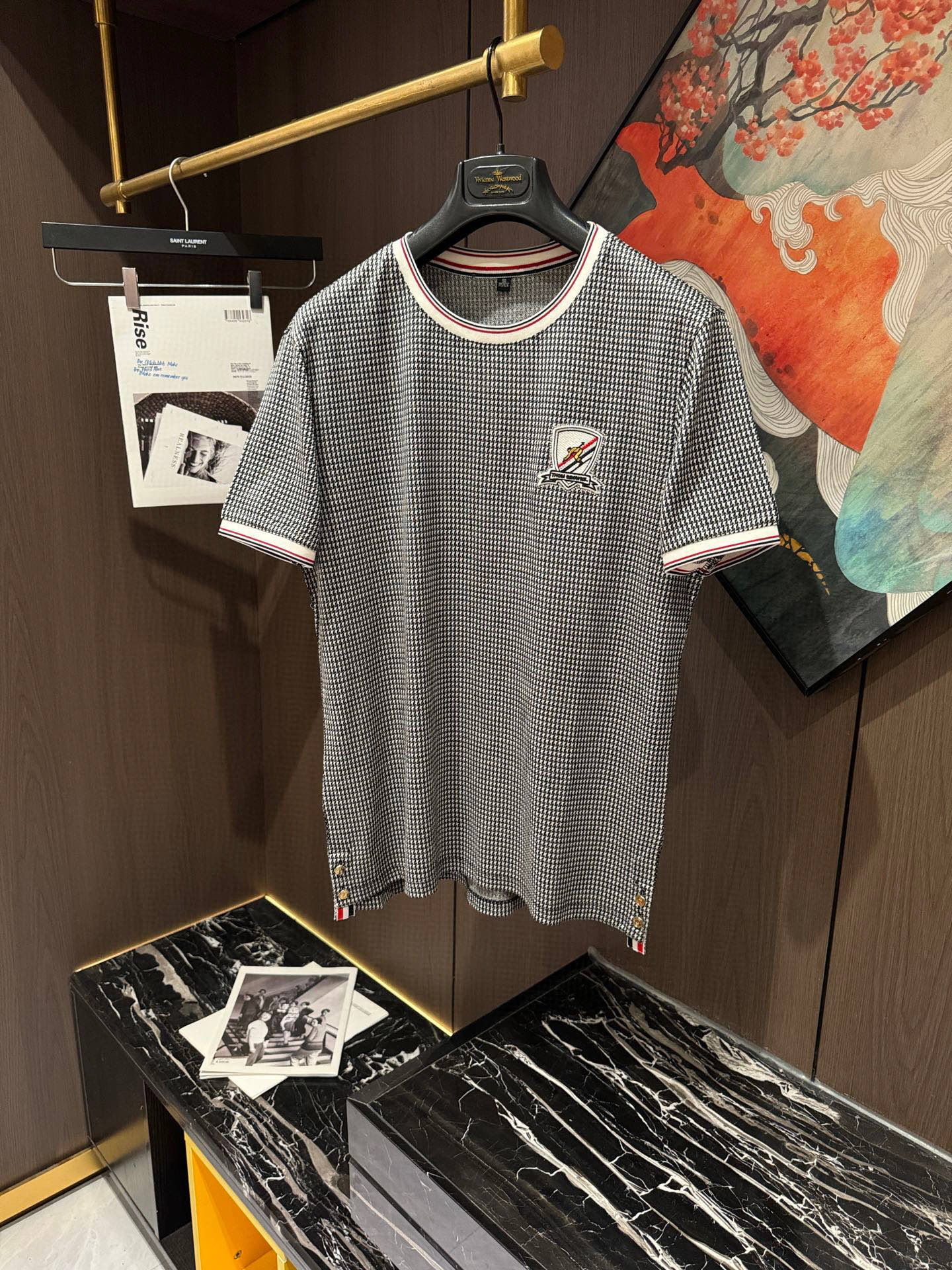 NO:504942,TB25S spring and summer new casual round neck short sleeves, size M-3XL, T-shirt, alexander wang19860909TB25S春夏新款休闲圆领短袖,码数M-3XL,,T-shirt,alexander wang,Men's clothing