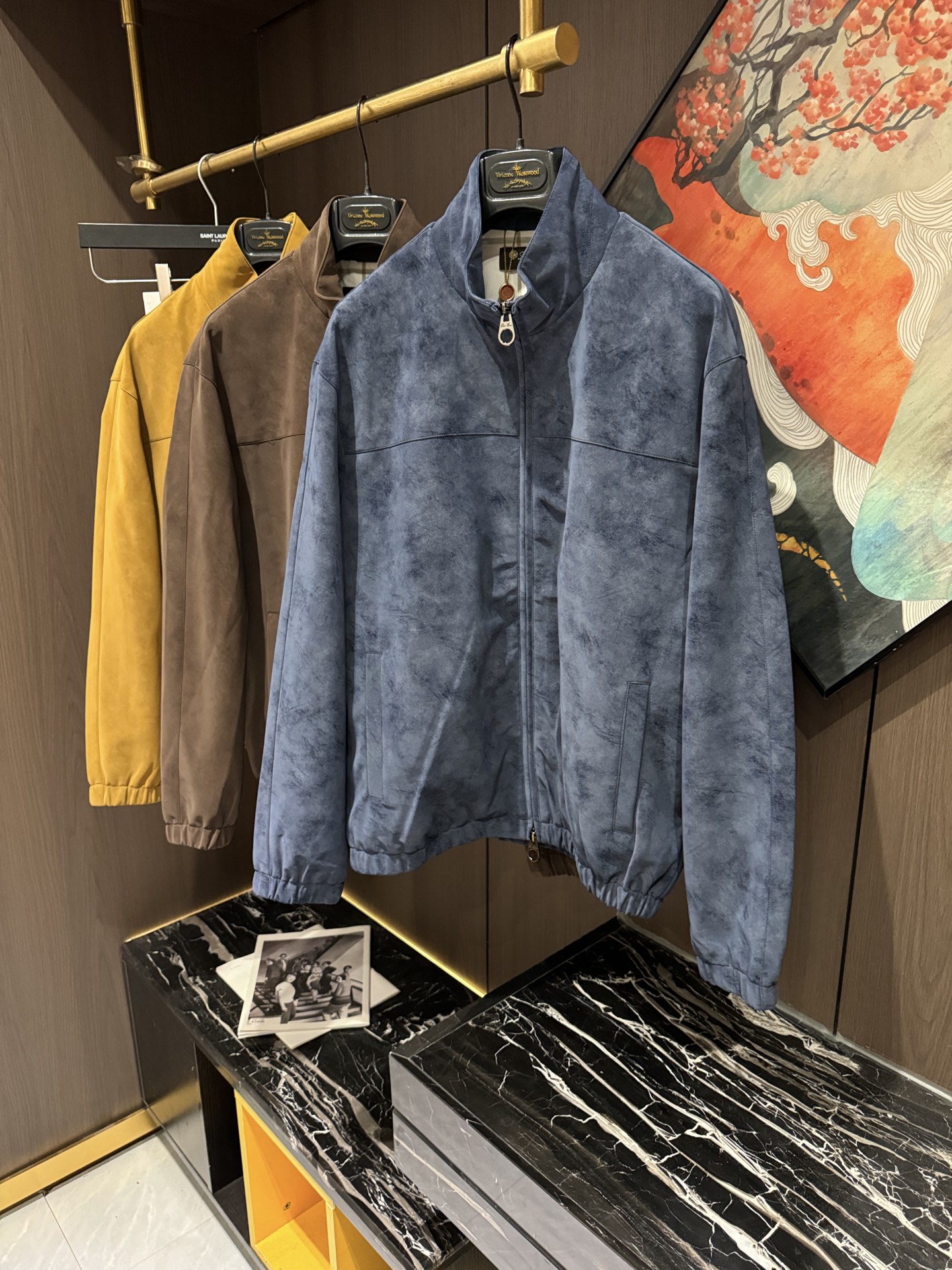 NO:550989,LP.25S new men's casual stand collar jacket, size S-2XL, loro piana, jackets & coats, alexander wang19860909LP.25S新款男士休闲立领外套,码数S-2XL,,loro piana,jackets & coats,alexander wang,Men's clothing