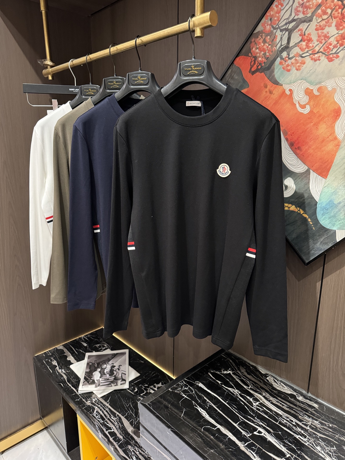 NO:509046,MON25S early autumn men's knitted round neck bottoming long sleeves, size M-3XL, alexander wang19860909MON25S早秋男士针织圆领打底长袖,码数M-3XL,,alexander wang,Men's clothing