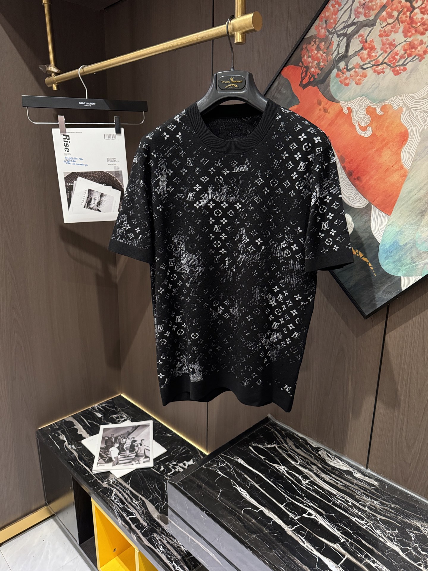 NO:509051,LV25S early autumn new casual knitted round neck short sleeves, size M-3XL, louis vuitton, T-shirt, alexander wang19860909LV25S早秋新款休闲针织圆领短袖,码数M-3XL,,louis vuitton,T-shirt,alexander wang,Men's clothing