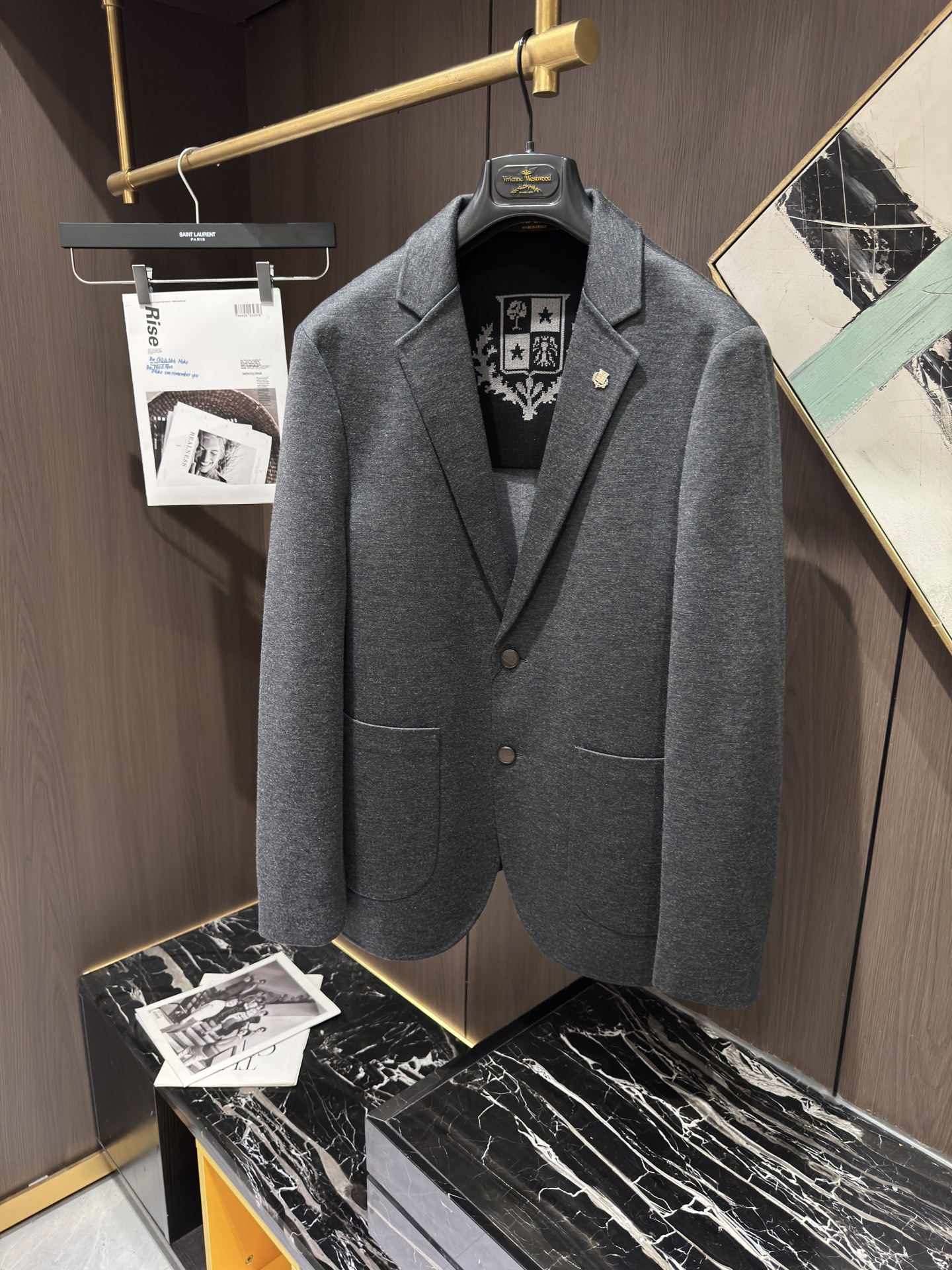 lP🆕⚜️25S新款男士休闲商务西服外套，码数M-4XL