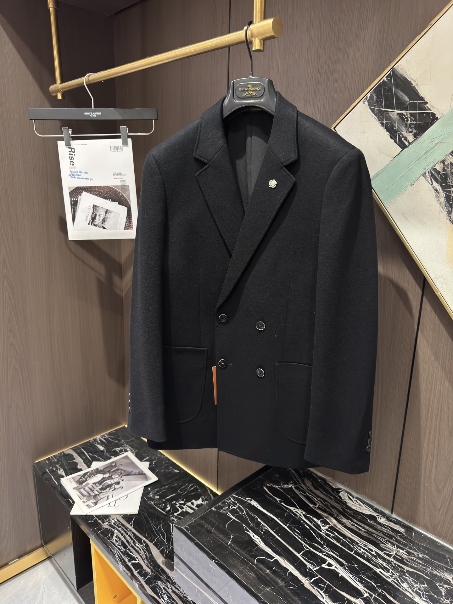 lP🆕⚜️25S新款男士休闲商务西服外套，码数M-4XL