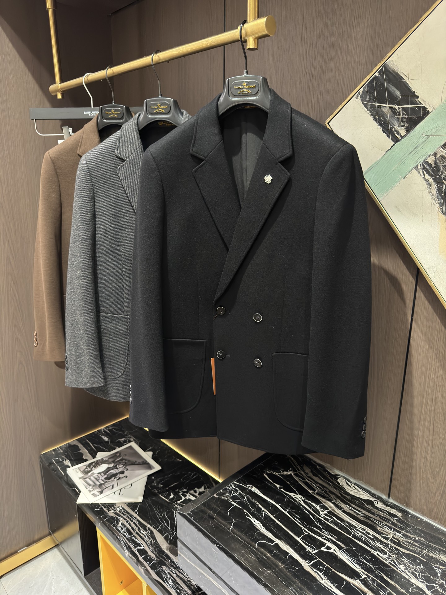 lP🆕⚜️25S新款男士休闲商务西服外套，码数M-4XL