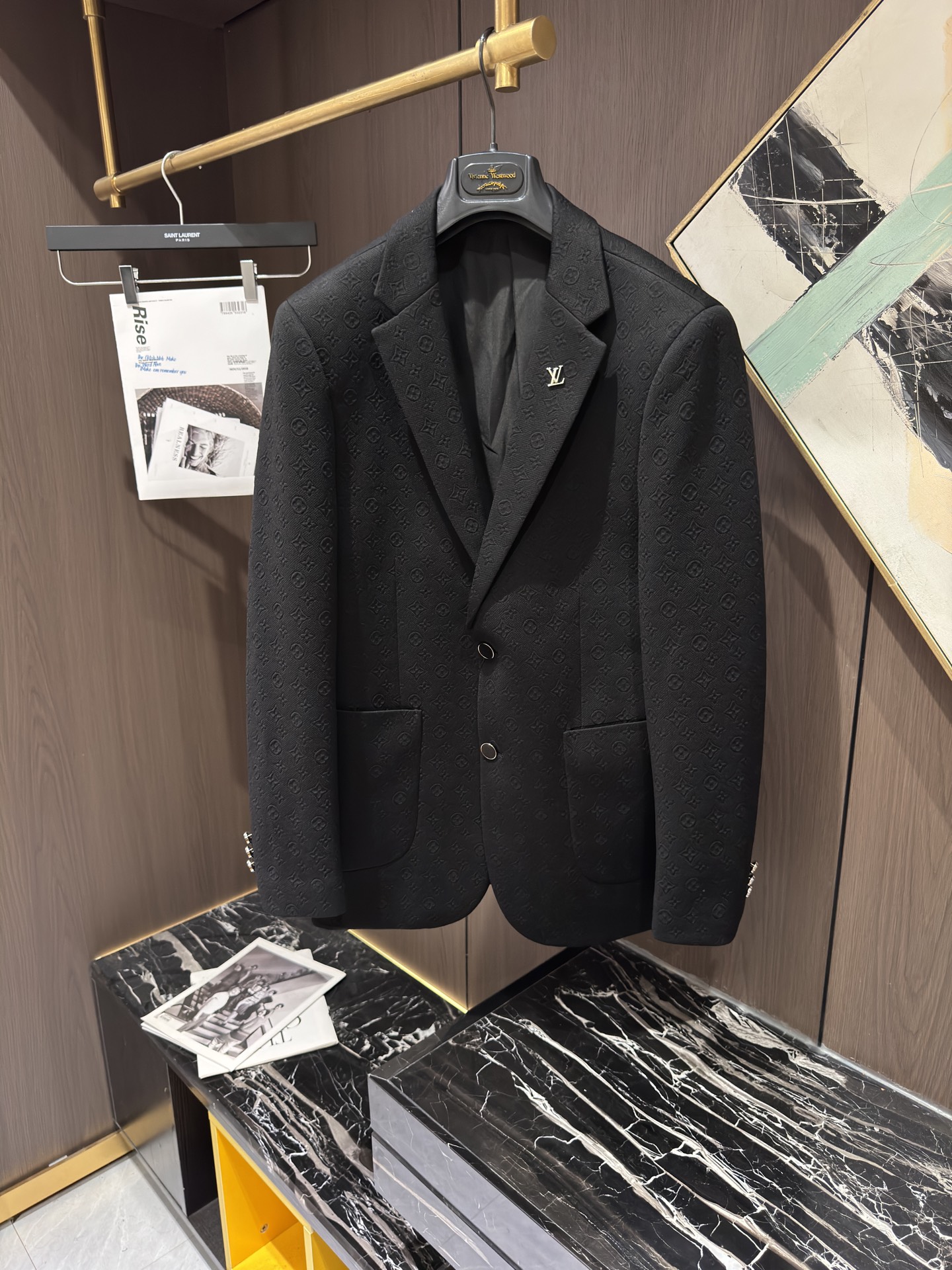 LV⚜️25S新款男士休闲商务西服外套，码数M-4XL