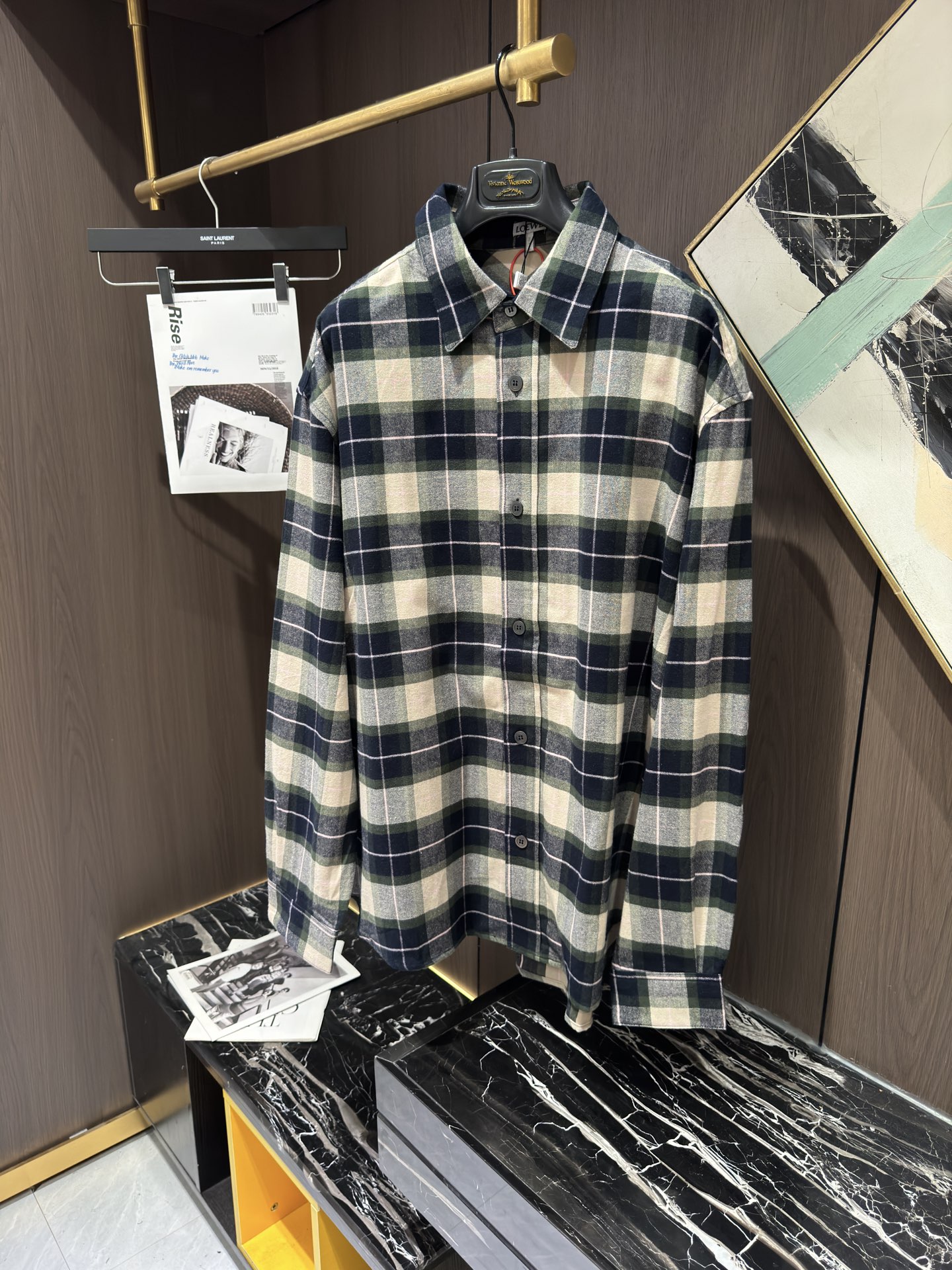 NO:565774,LOE25S autumn and winter men's casual lapel shirt, size 38-41,,loewe,shirts,alexander wang19860909LOE25S秋冬男士休闲翻领衬衫,码数38-41,,loewe,shirts,alexander wang,Men's clothing