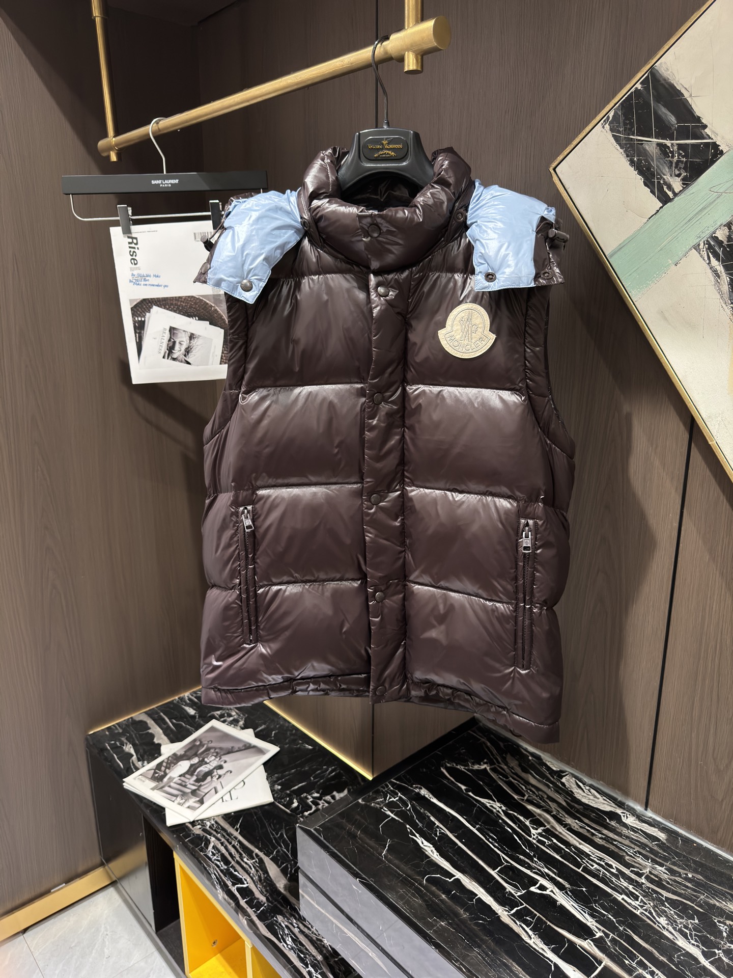 NO:610269,MON25S new men's two-wear hooded down jacket vest...size 1-5,,jackets & coats,down jacket,hats,alexander wang19860909MON25S新款男士一衣两穿连帽羽绒外套马甲……码数1-5,,jackets & coats,down jacket,hats,alexander wang,Men's clothing