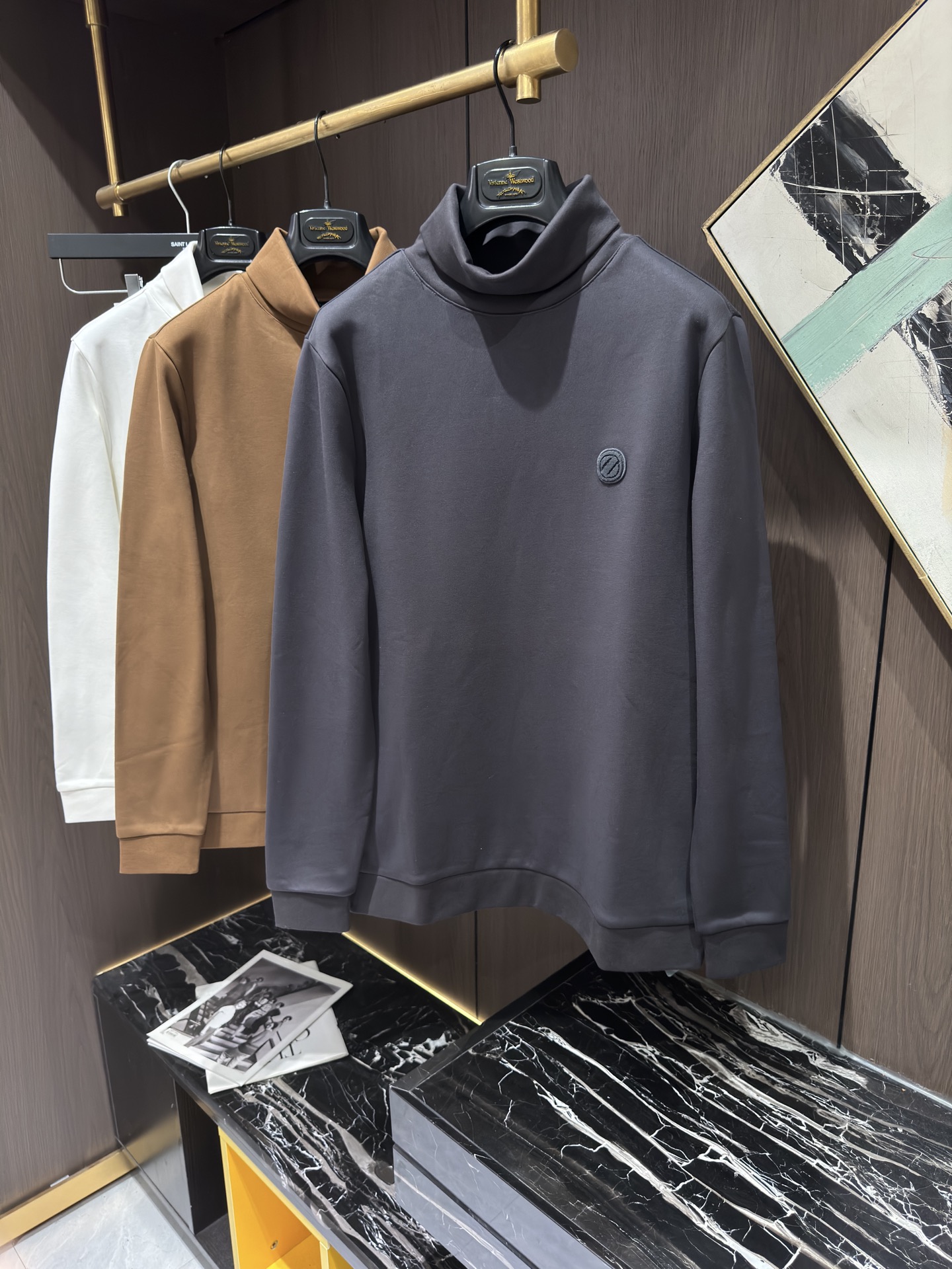 NO:565792,ZZ25S new men's casual high collar bottoming long sleeves, size M-3XL,,alexander wang19860909ZZ25S新款男士休闲高领打底长袖,码数M-3XL,,alexander wang,Men's clothing