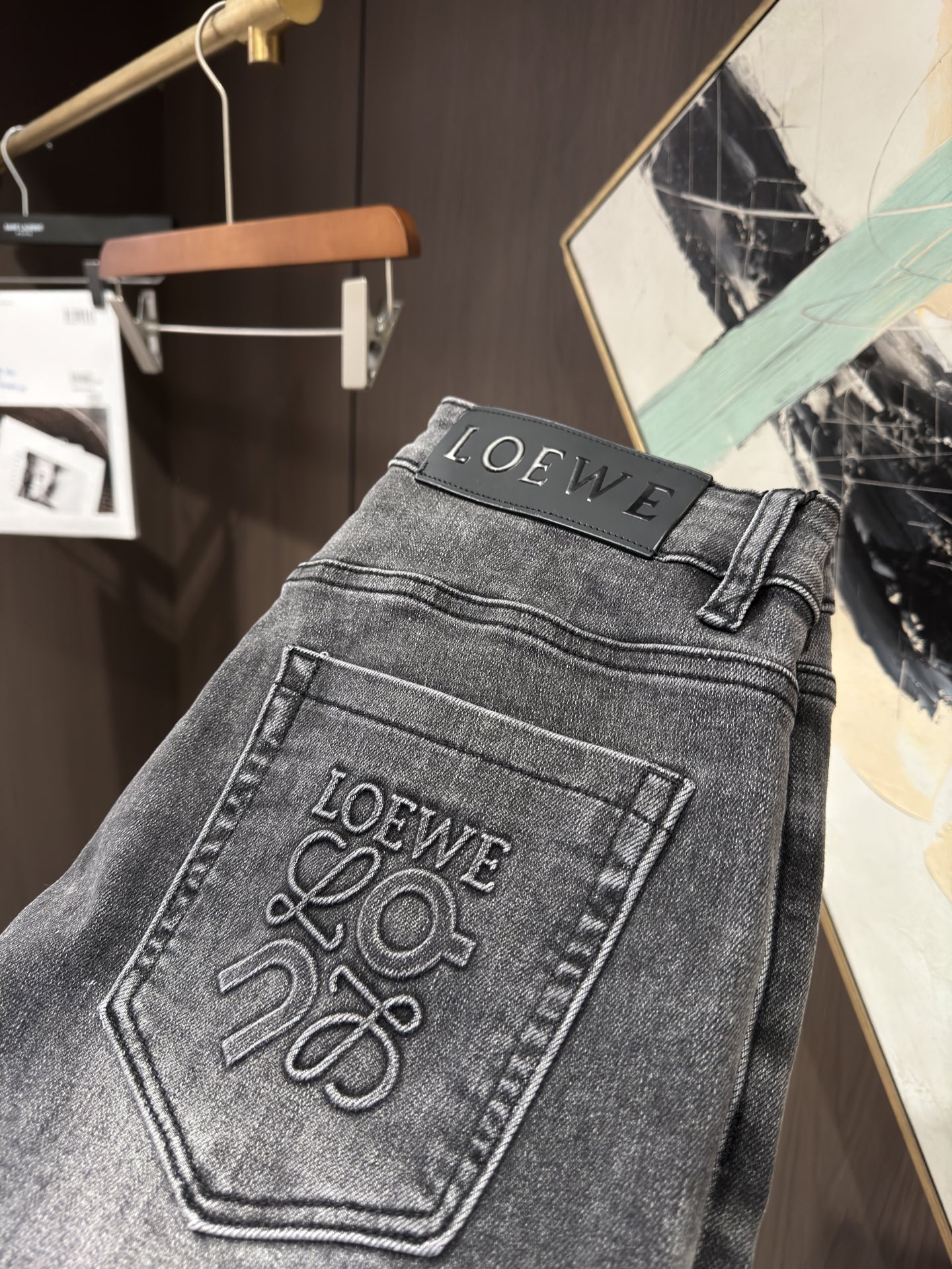 NO:595198,LOE25S new men's casual jeans, size 29-38,,loewe,jeans,alexander wang19860909LOE25S新款男士休闲牛仔裤,码数29-38,,loewe,jeans,alexander wang,Men's clothing